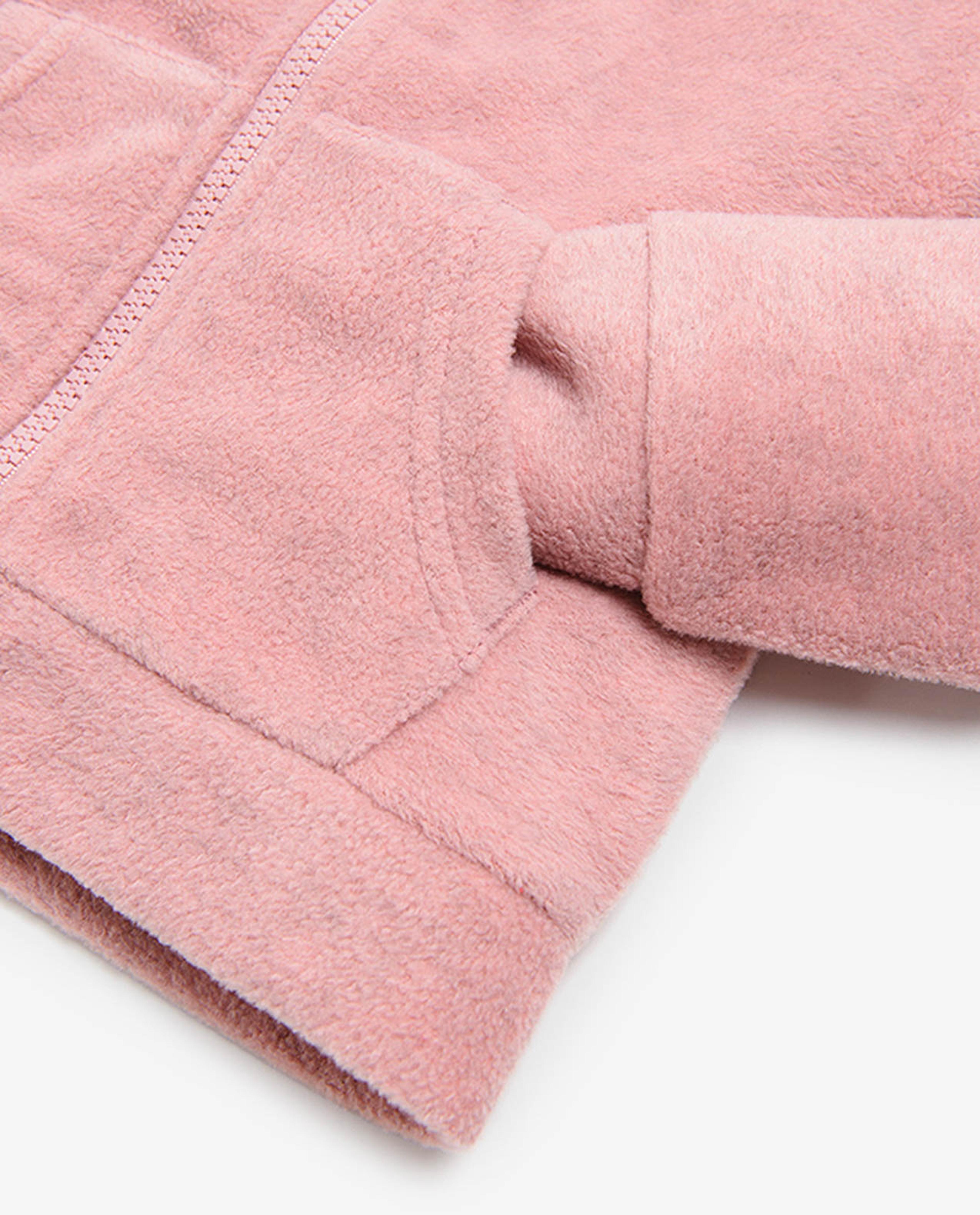 Solid Hooded Sweatshirt