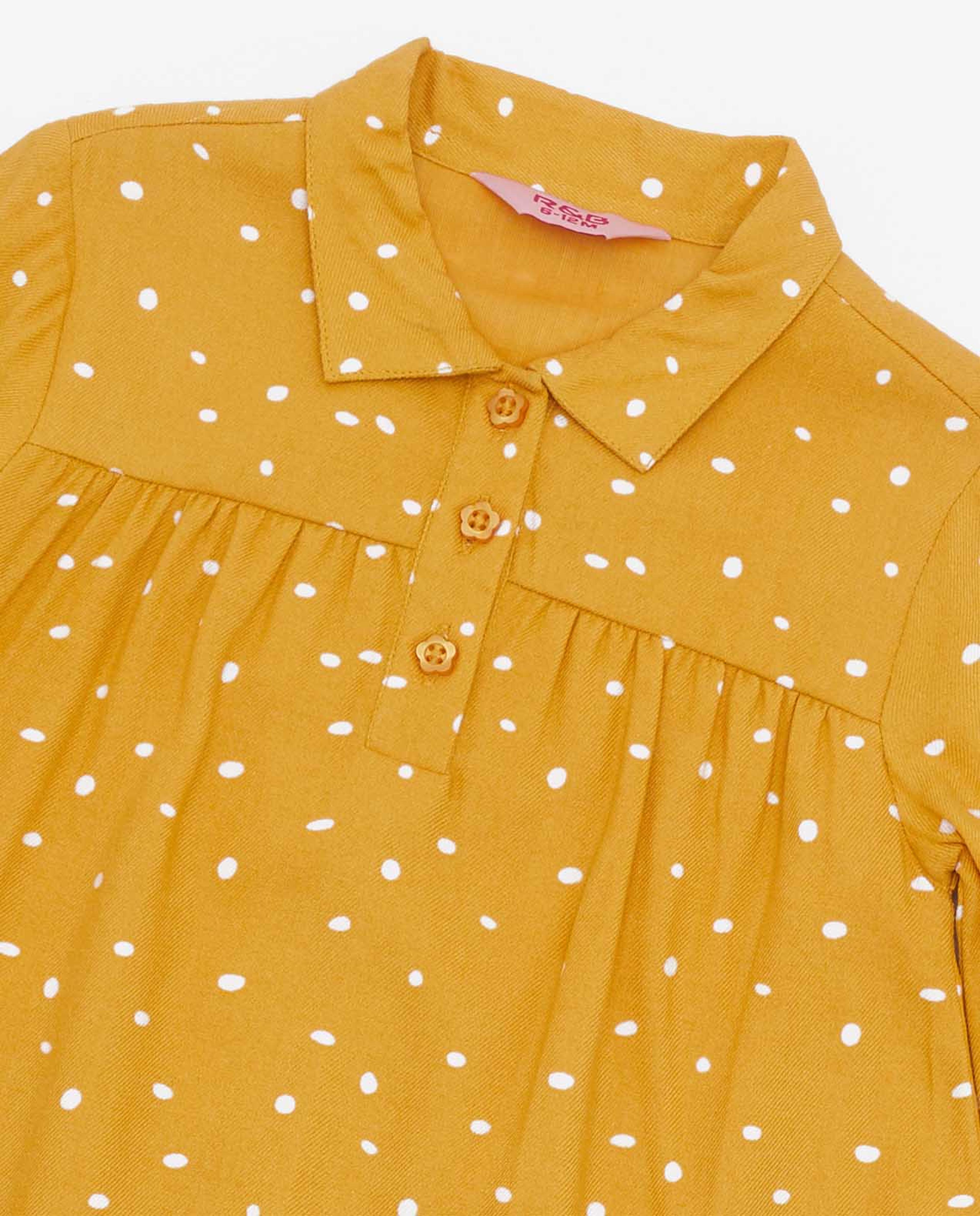 Girl's Woven Casual Dress