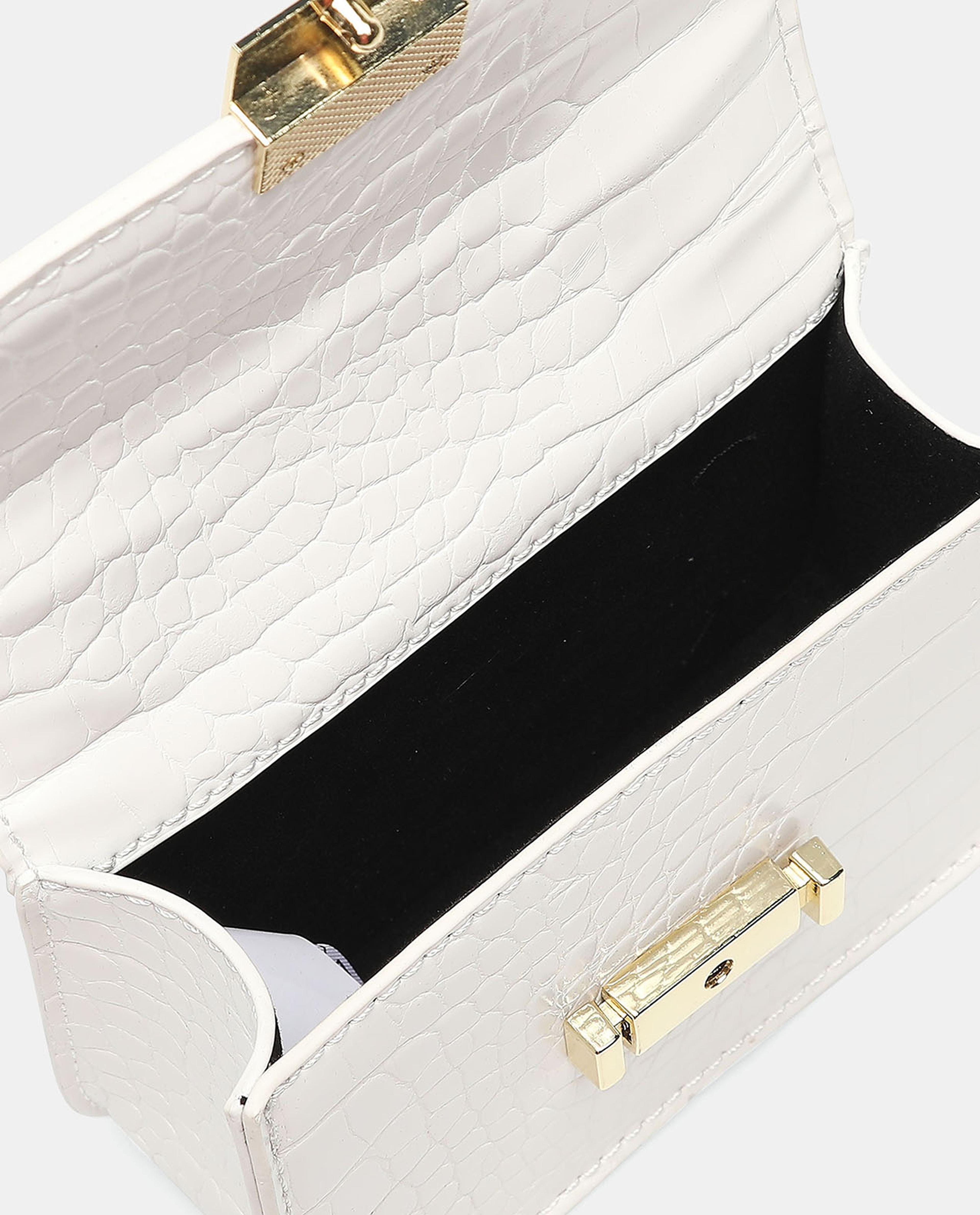 Textured Clutch Bag