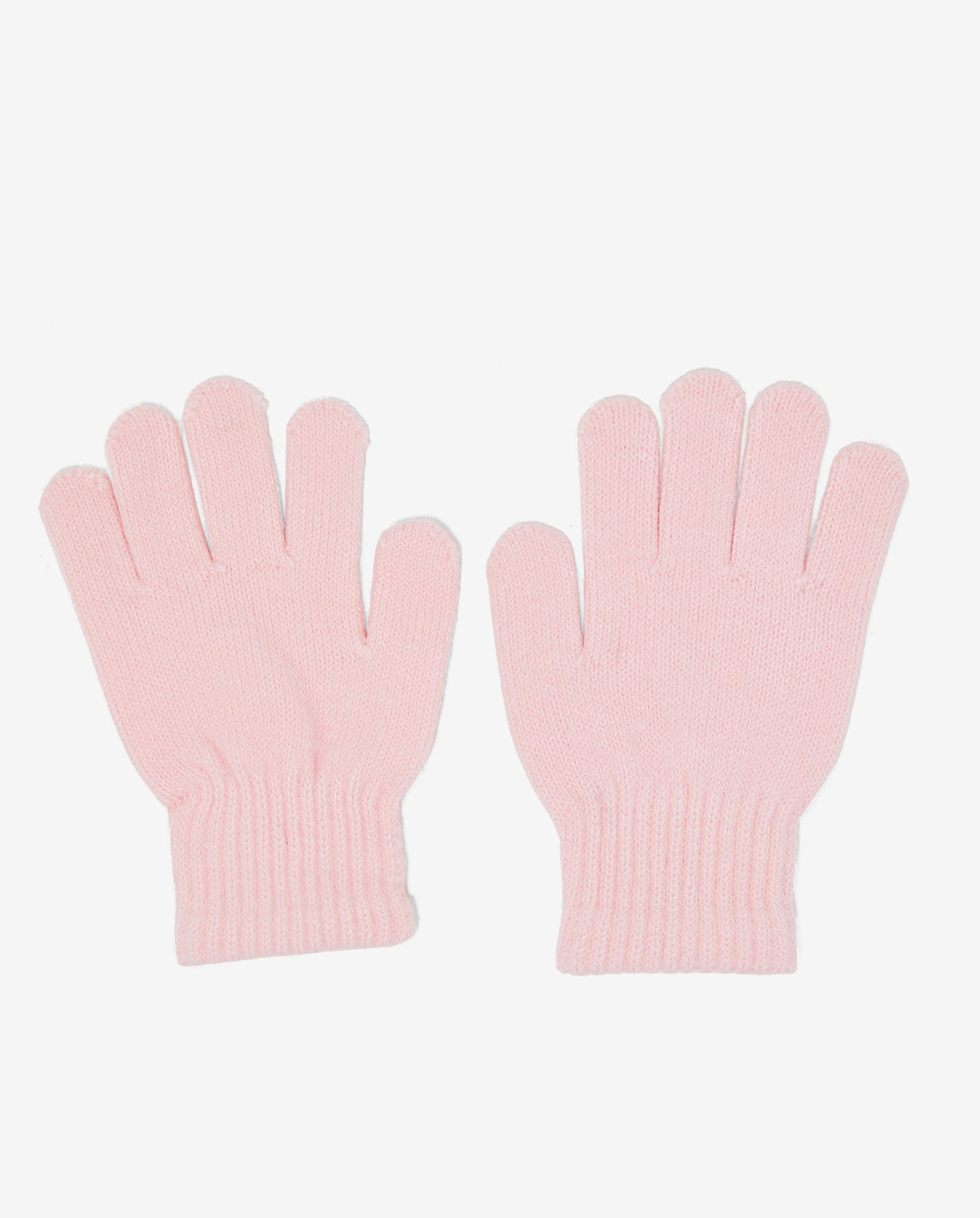 Chevron Patterned Set of Scarf, Cap and Gloves