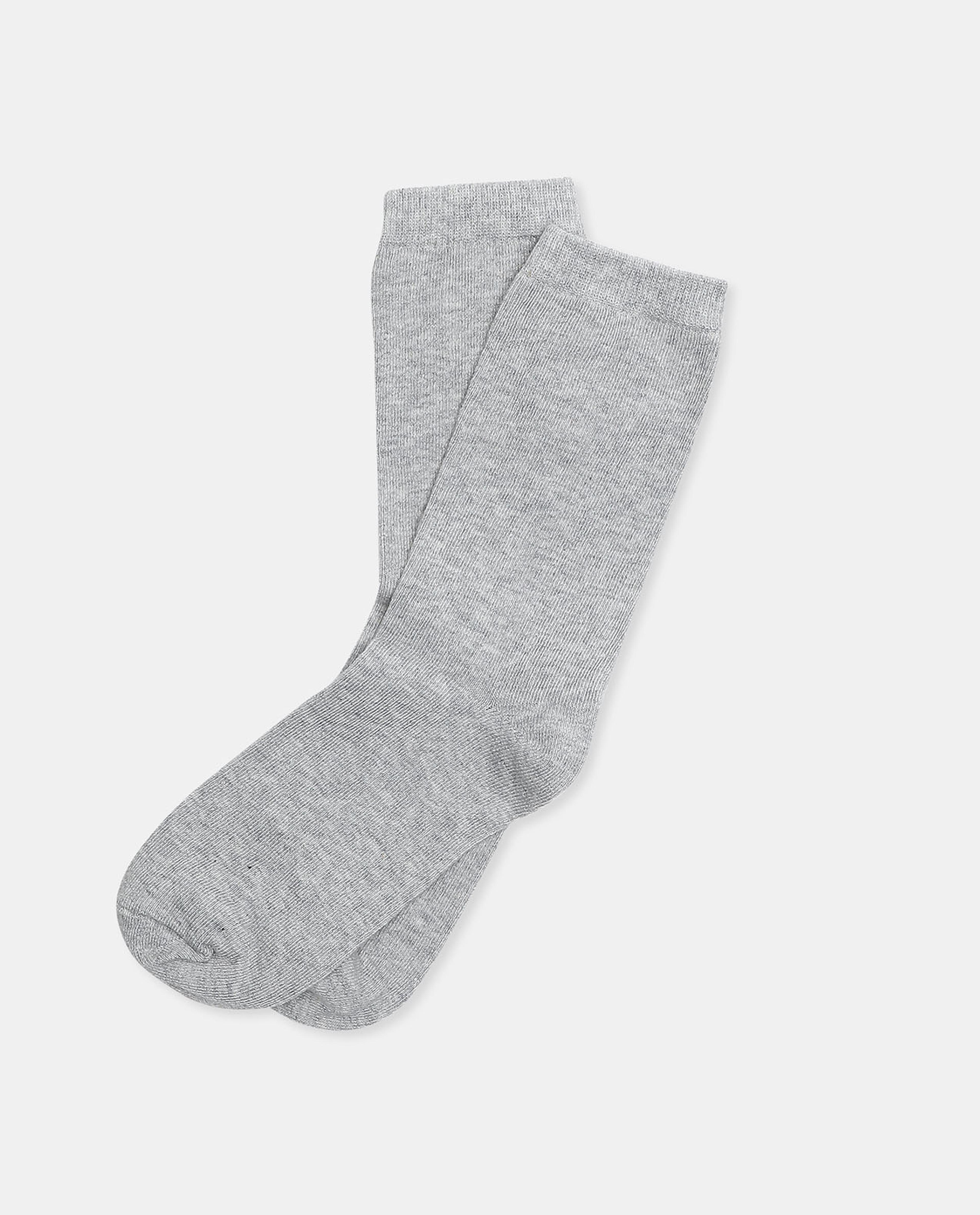 Pack of 3 - Solid Mid Calf Socks