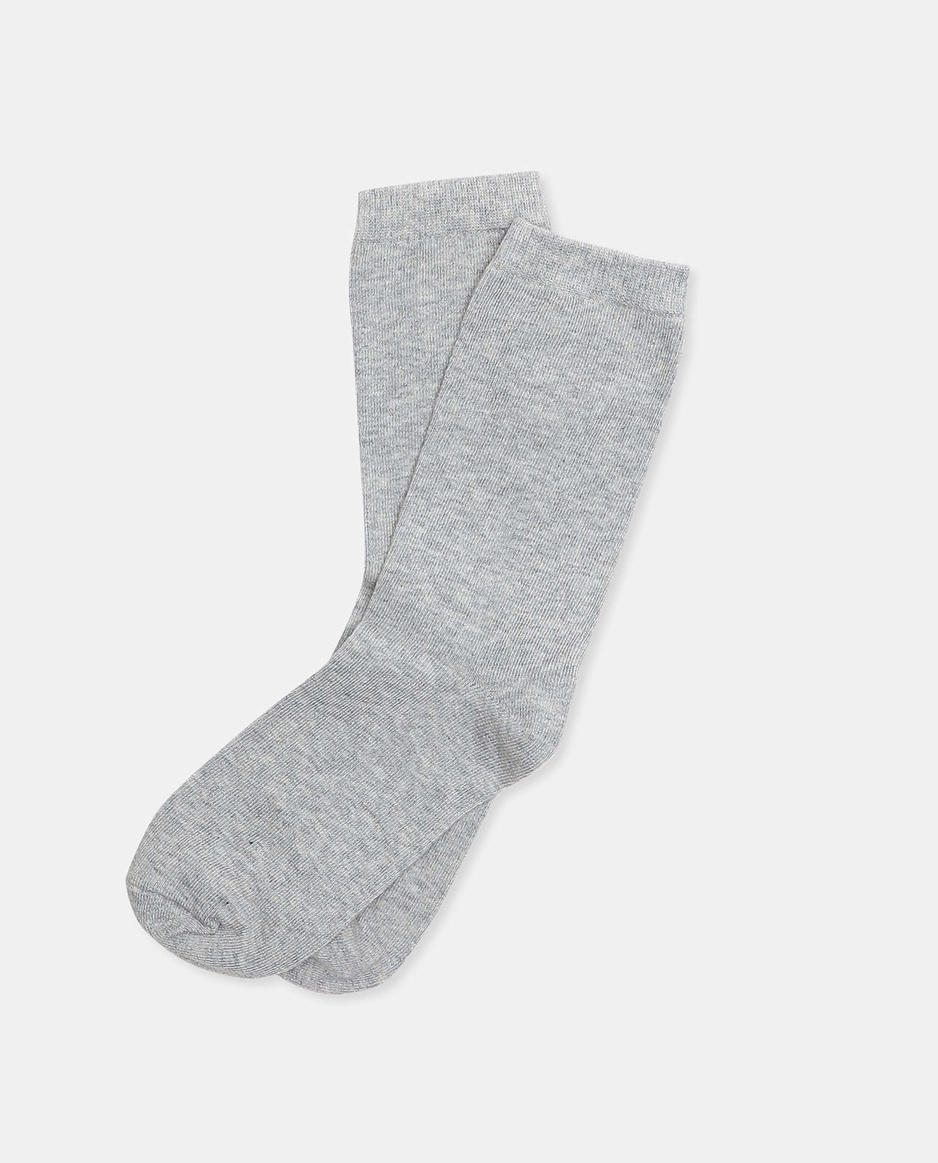 Pack of 3 - Solid Mid Calf Socks