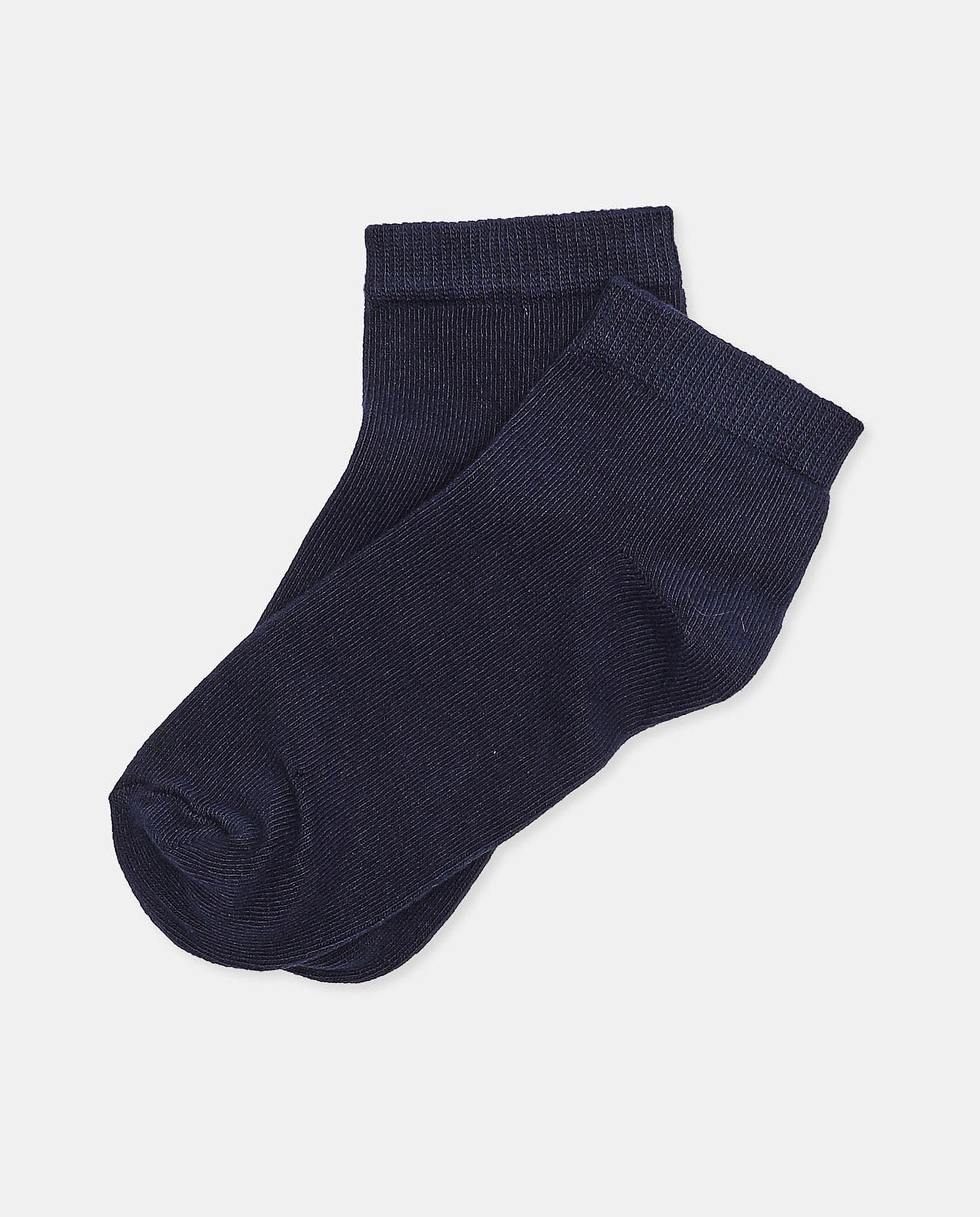 Pack of 3 - Solid Ankle Socks