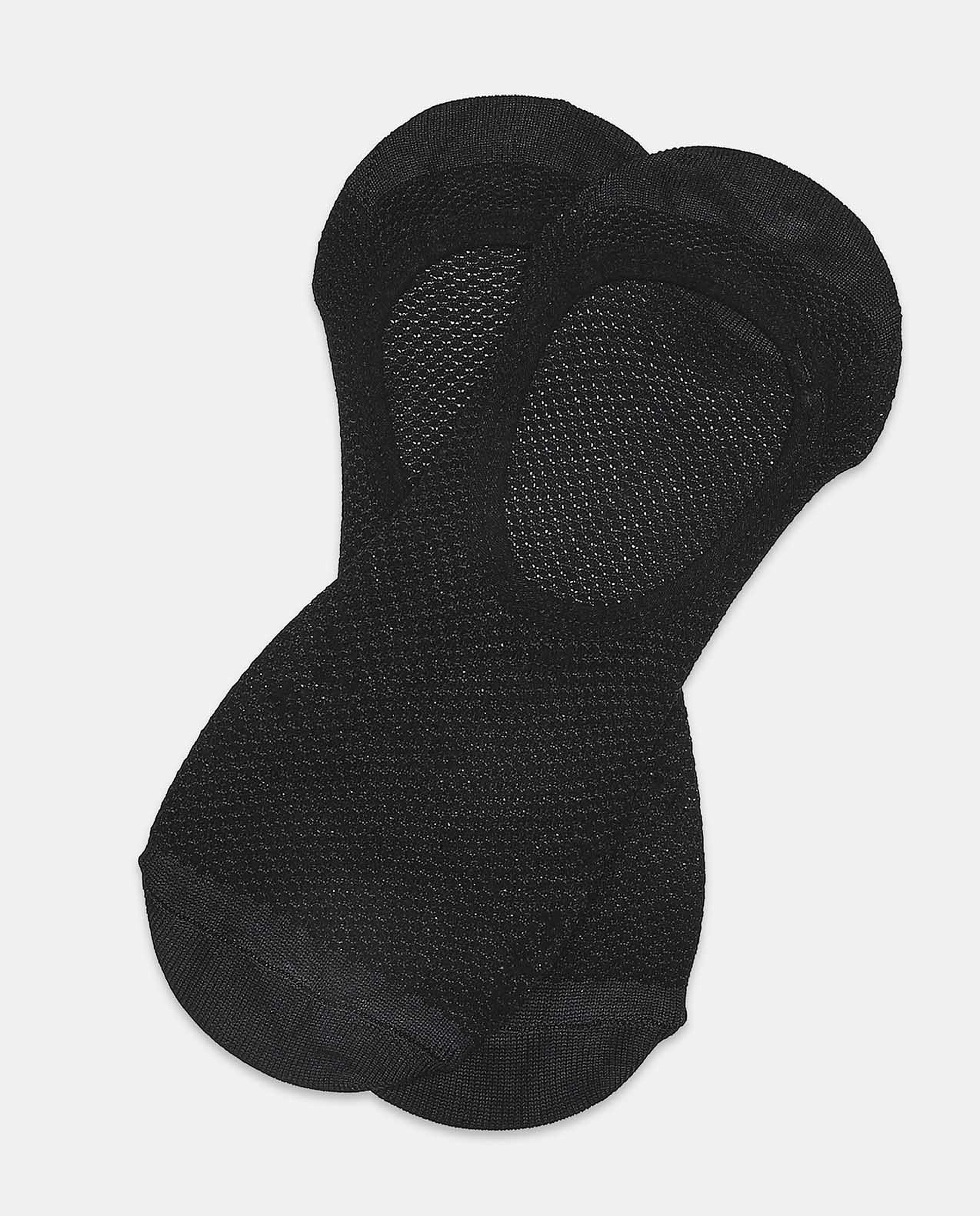 Pack Of 3 Solid Invisible Socks