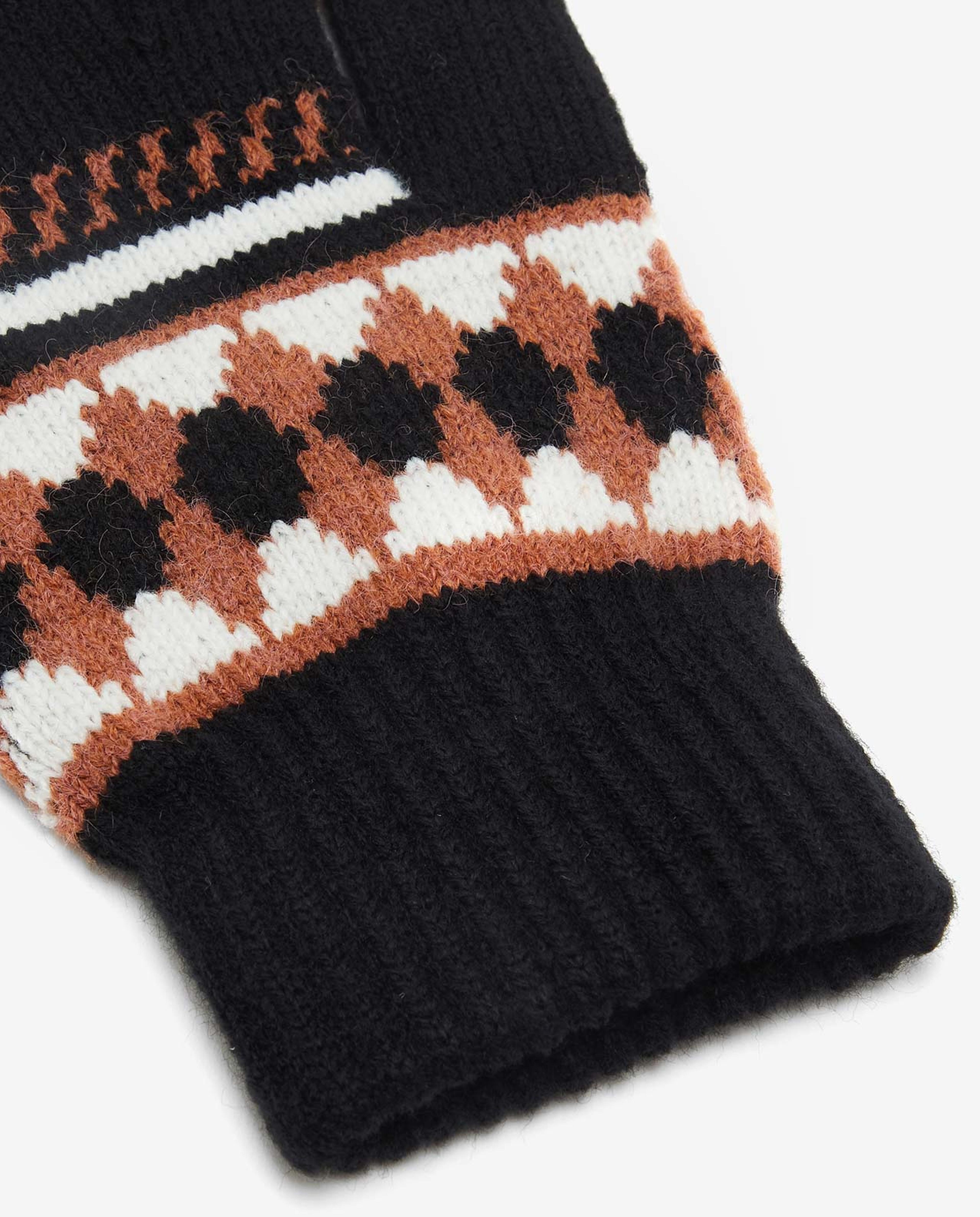 Patterned Knitted Gloves