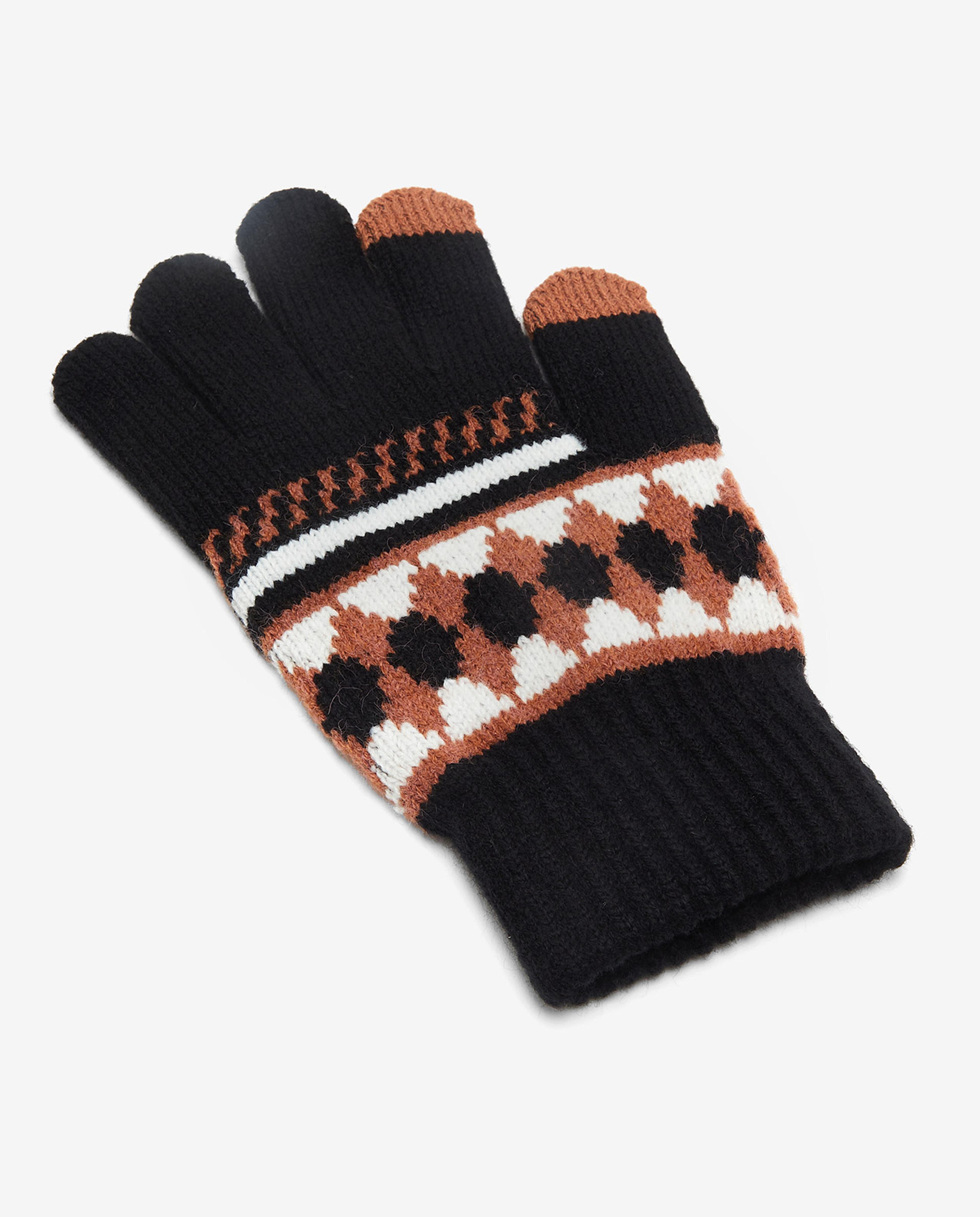 Patterned Knitted Gloves