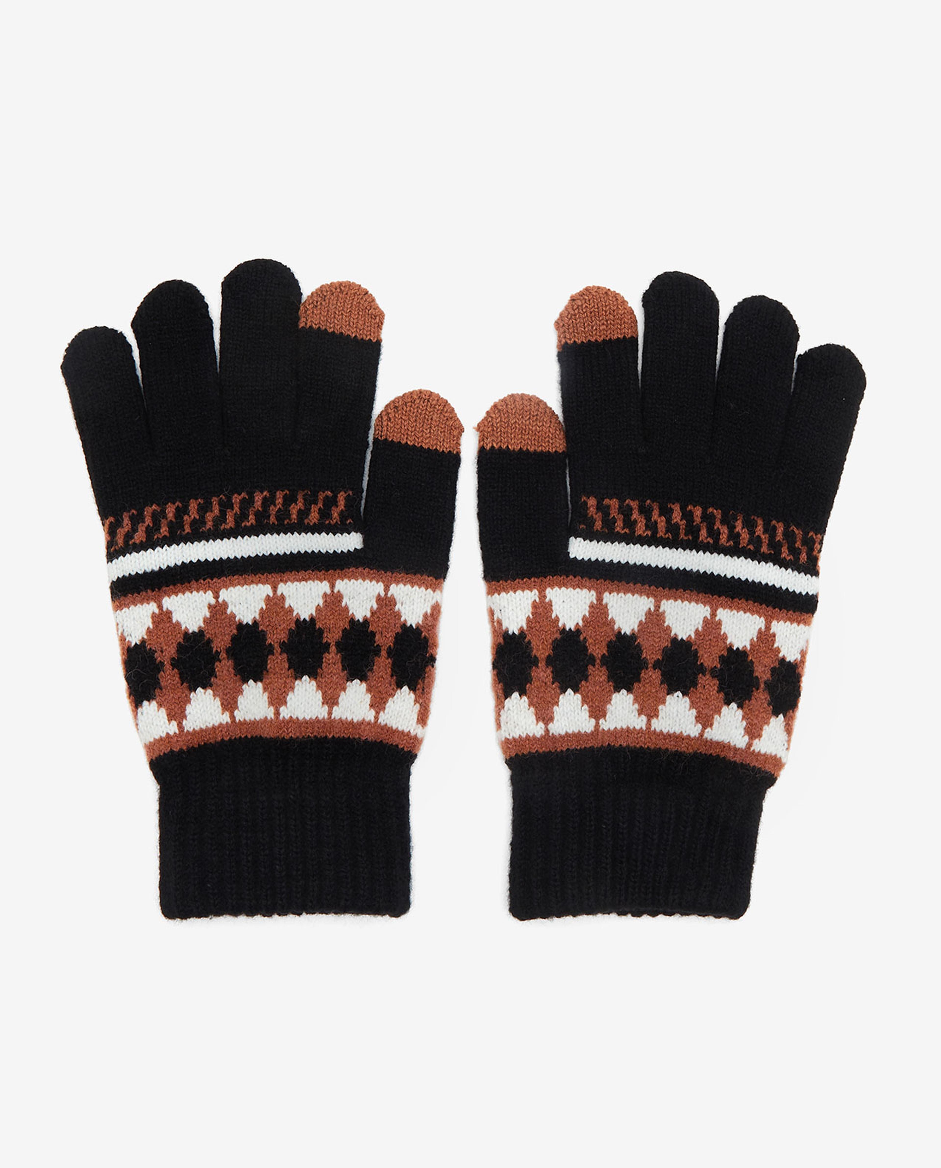 Patterned Knitted Gloves