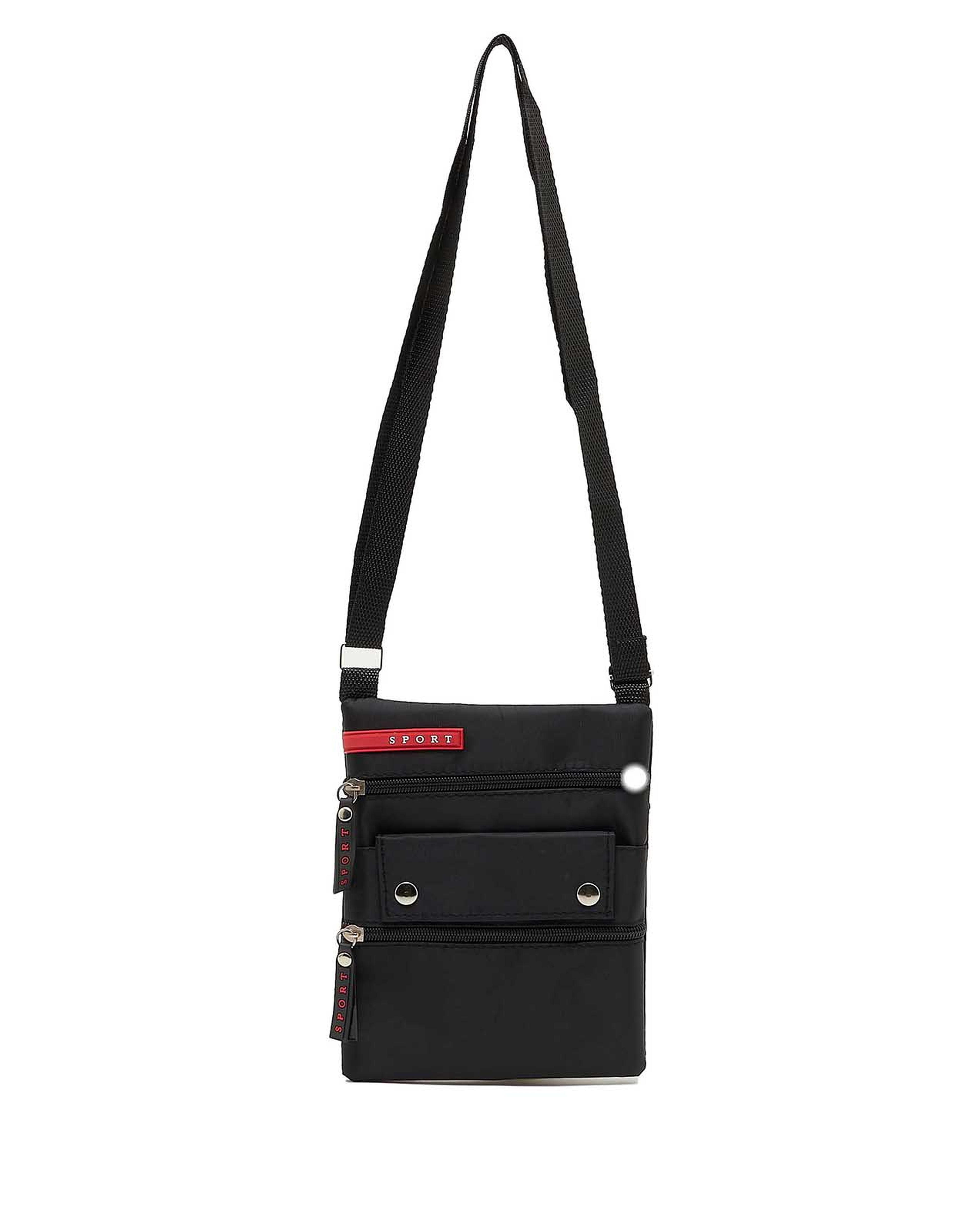 Zippered Mini Crossbody Bag