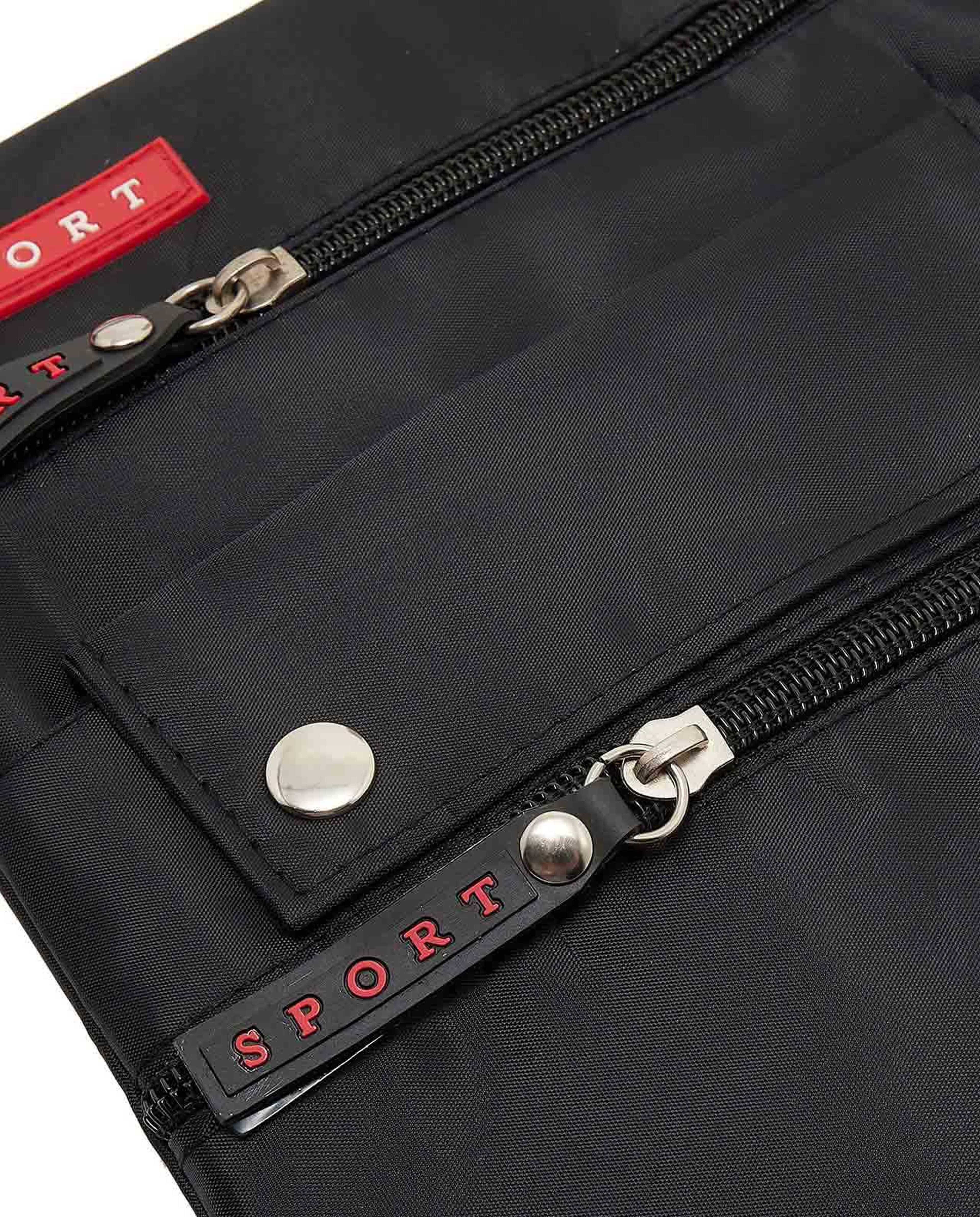 Zippered Mini Crossbody Bag