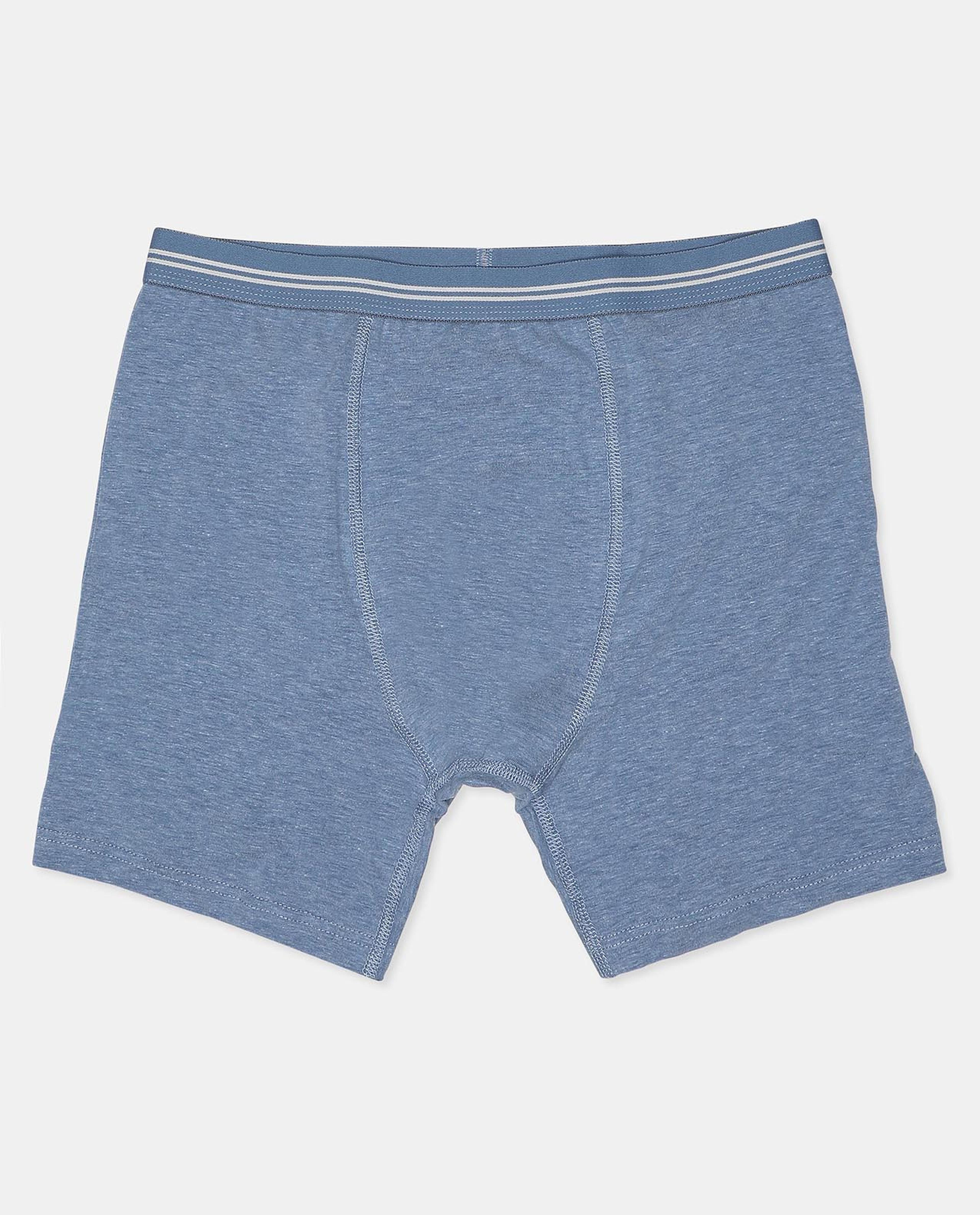 Solid Long Boxers