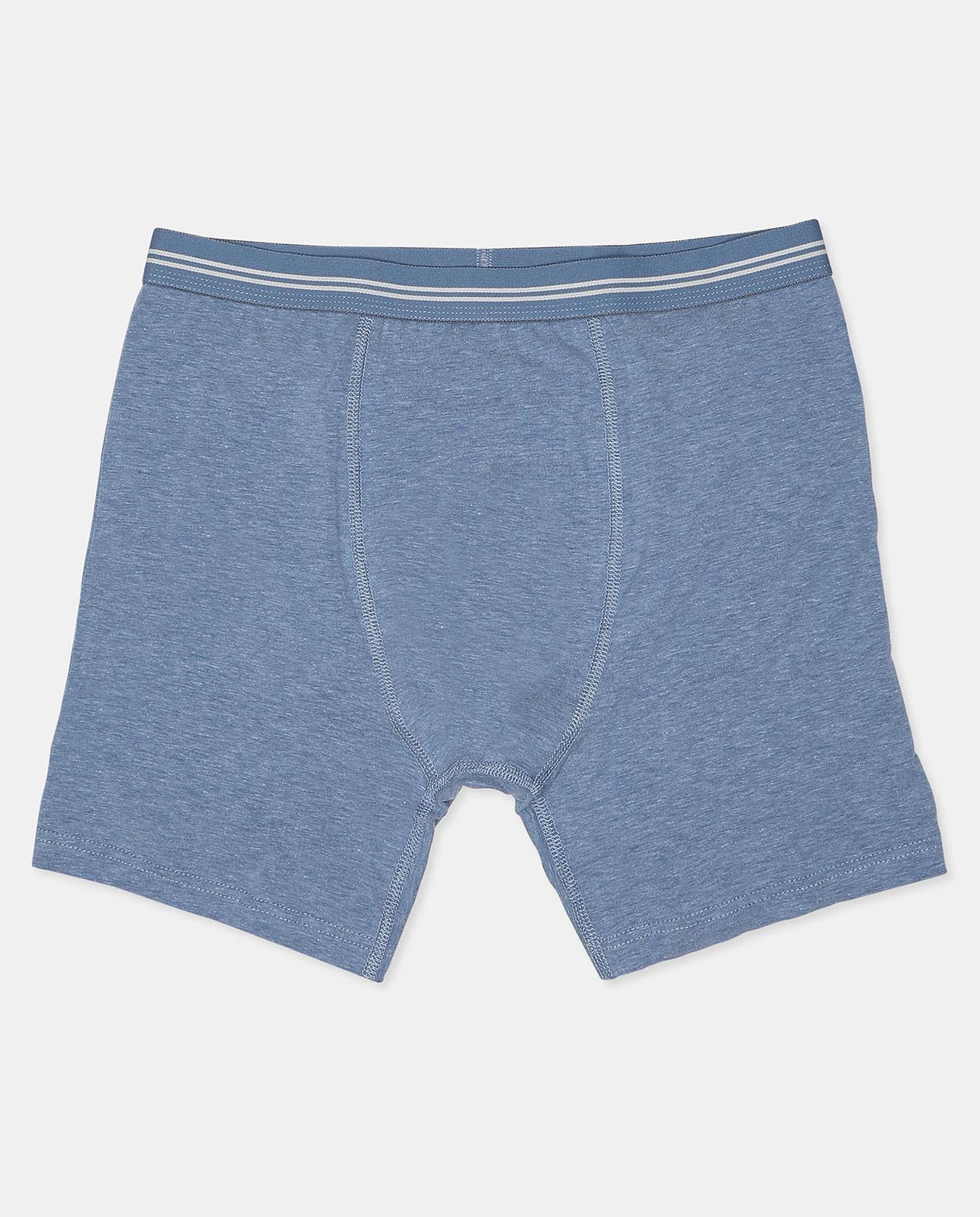 Solid Long Boxers