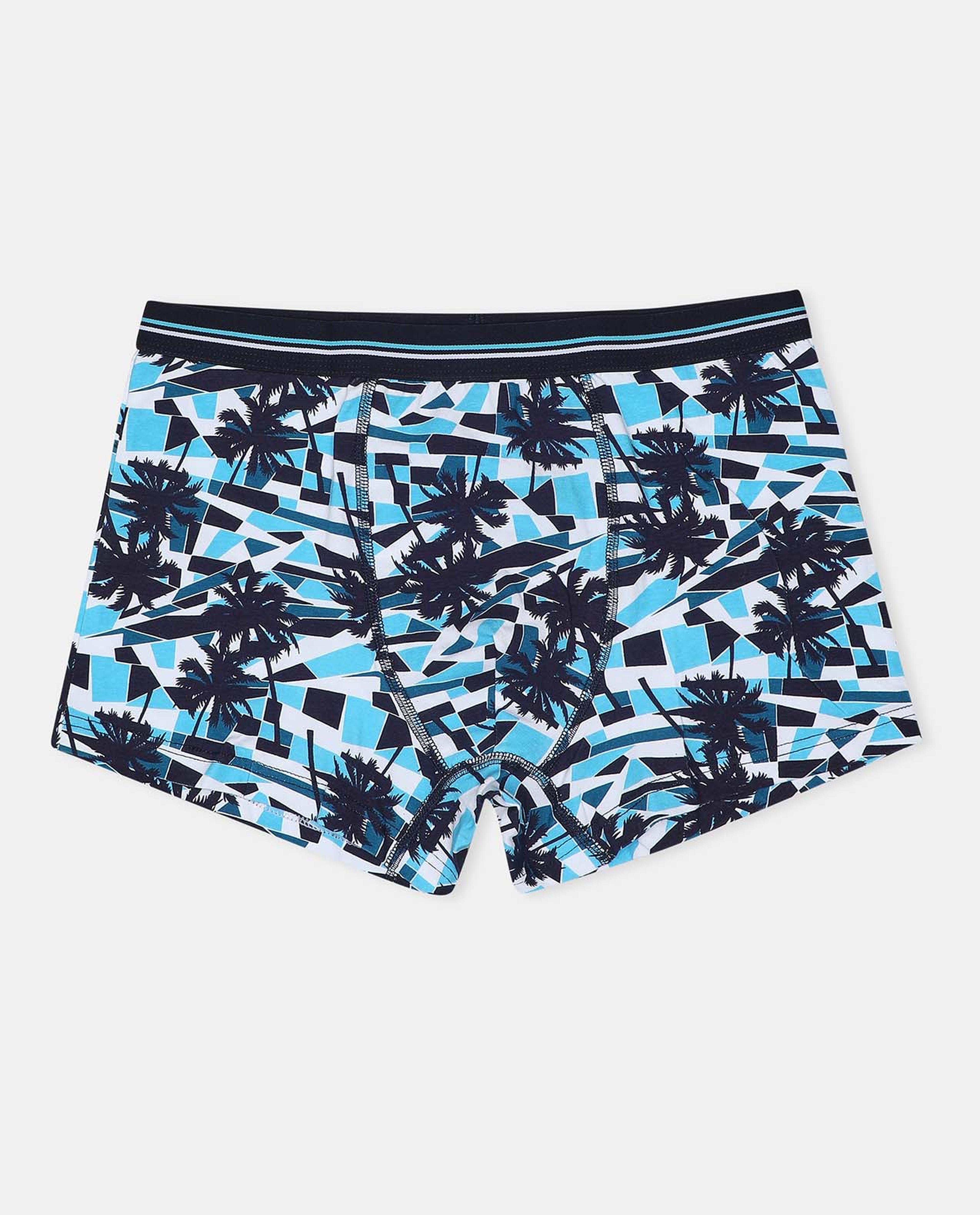 Tropical Printed Short Boxers