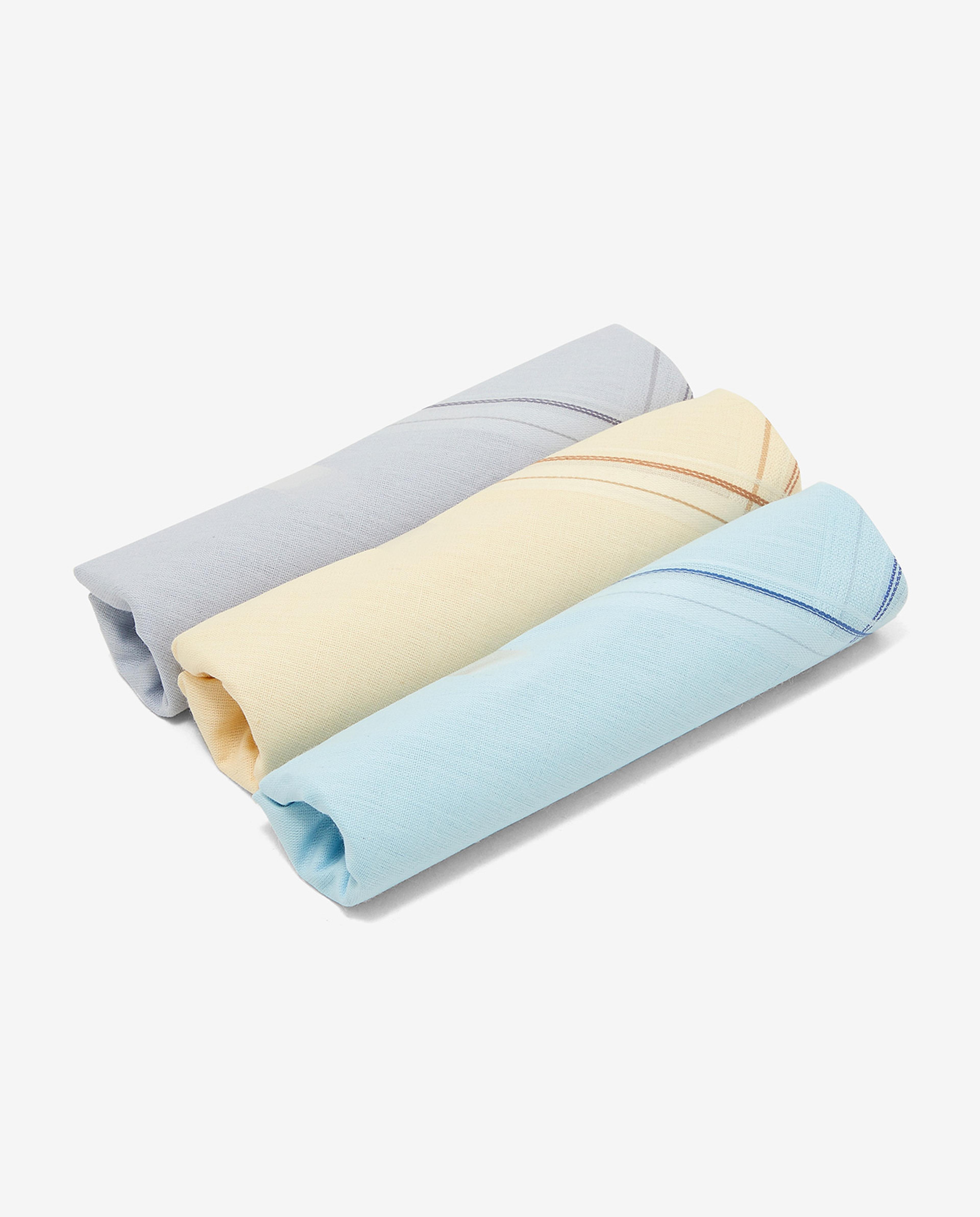 Pack of 3 Handkerchiefs