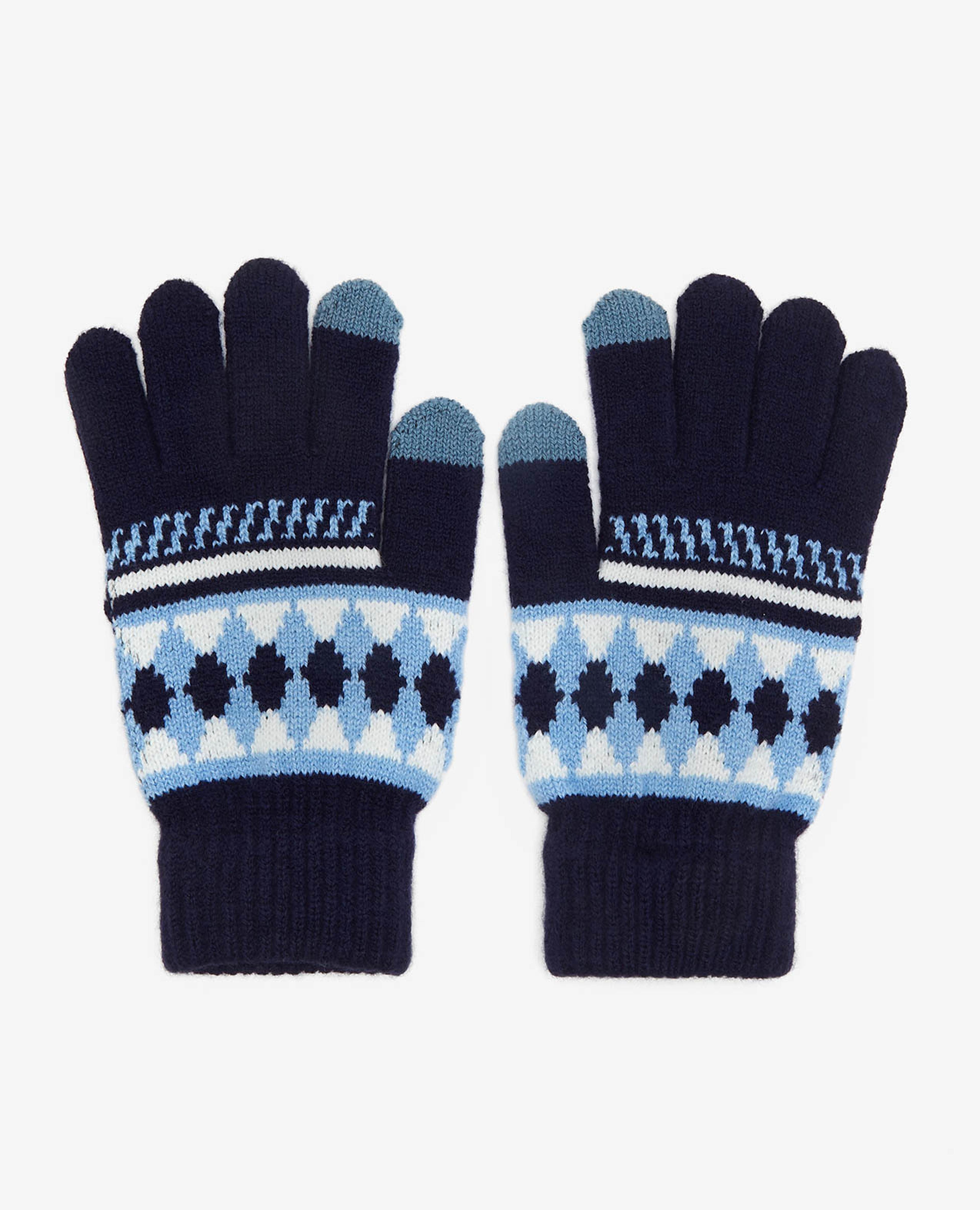 Patterned Knitted Gloves
