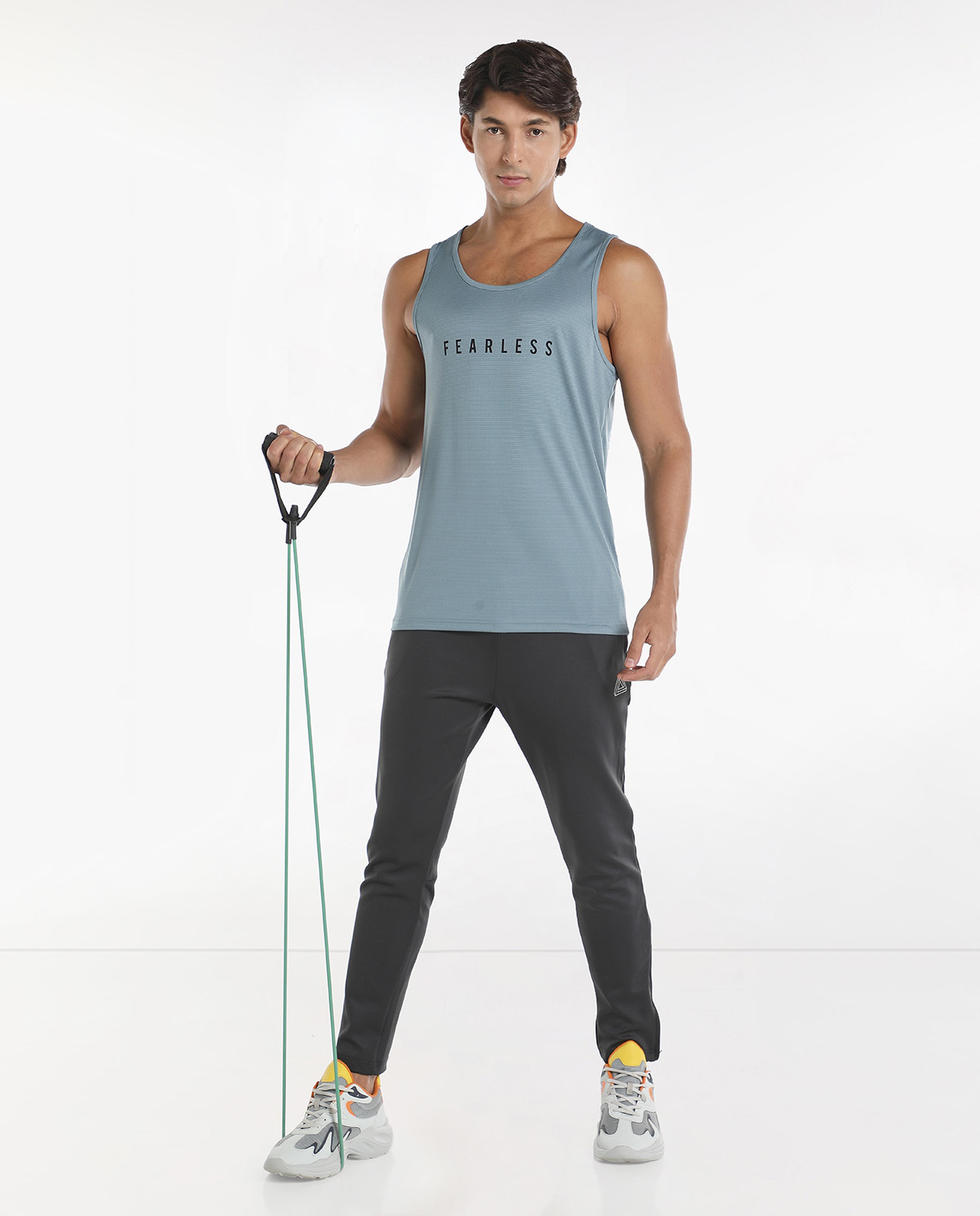 Active Track Pants with Elasticated Waist