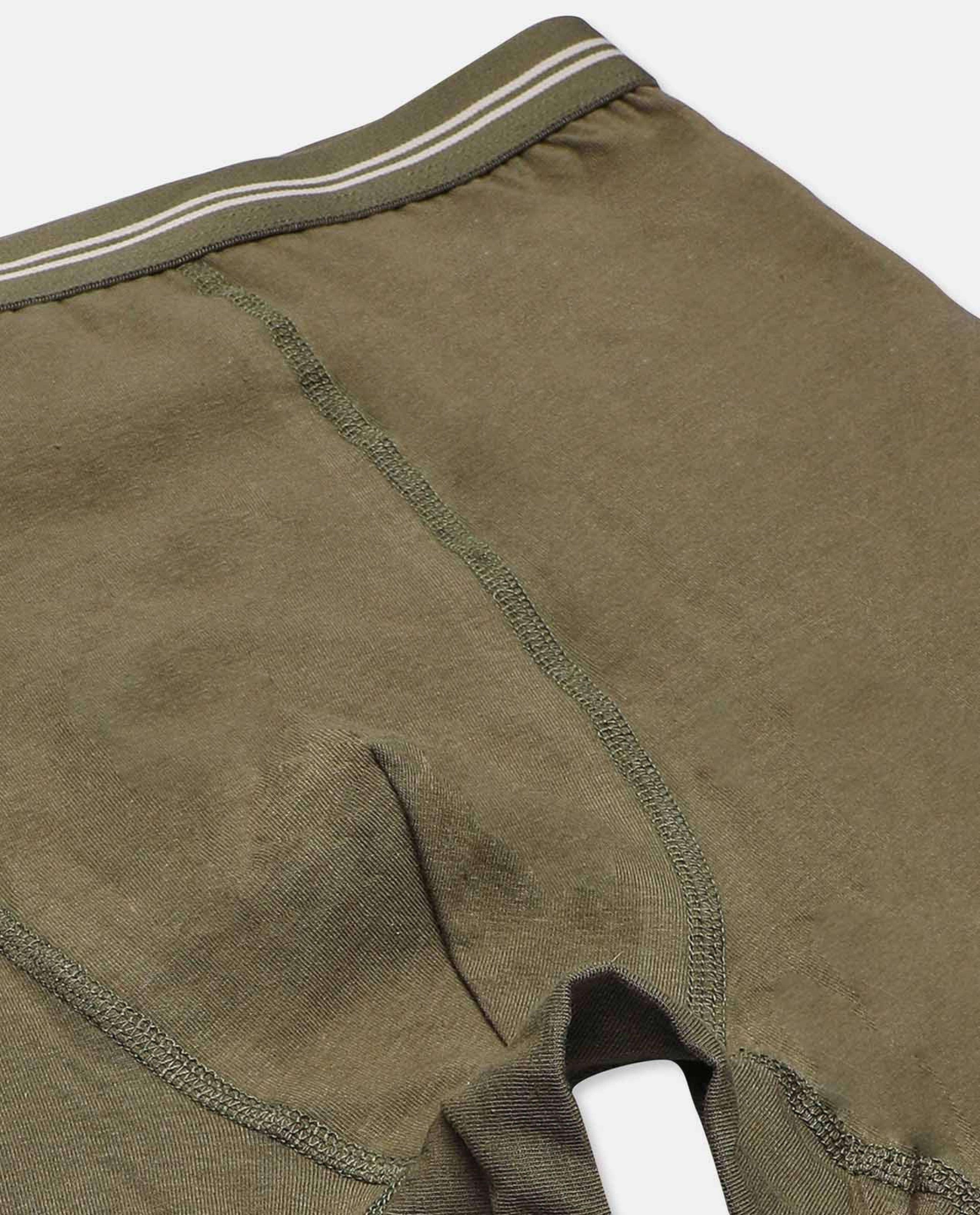 Solid Long Boxers