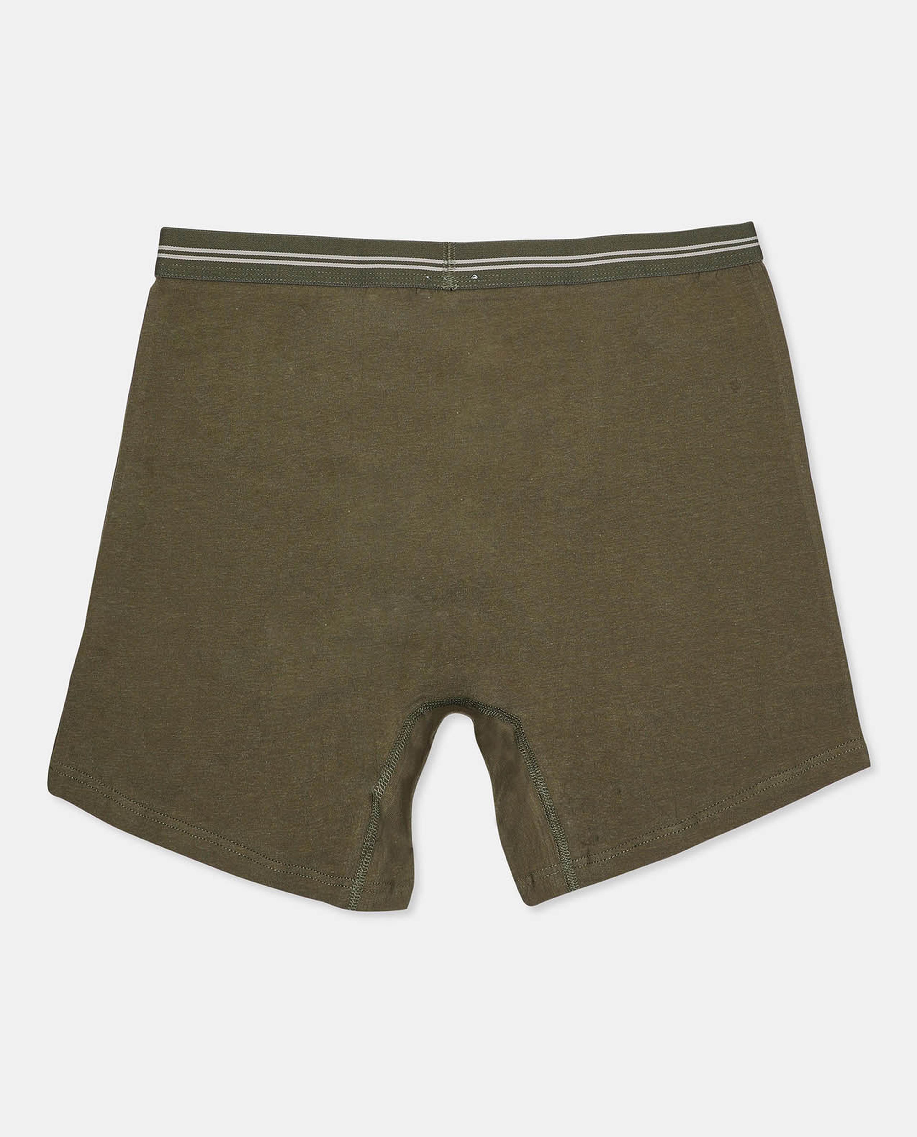 Solid Long Boxers
