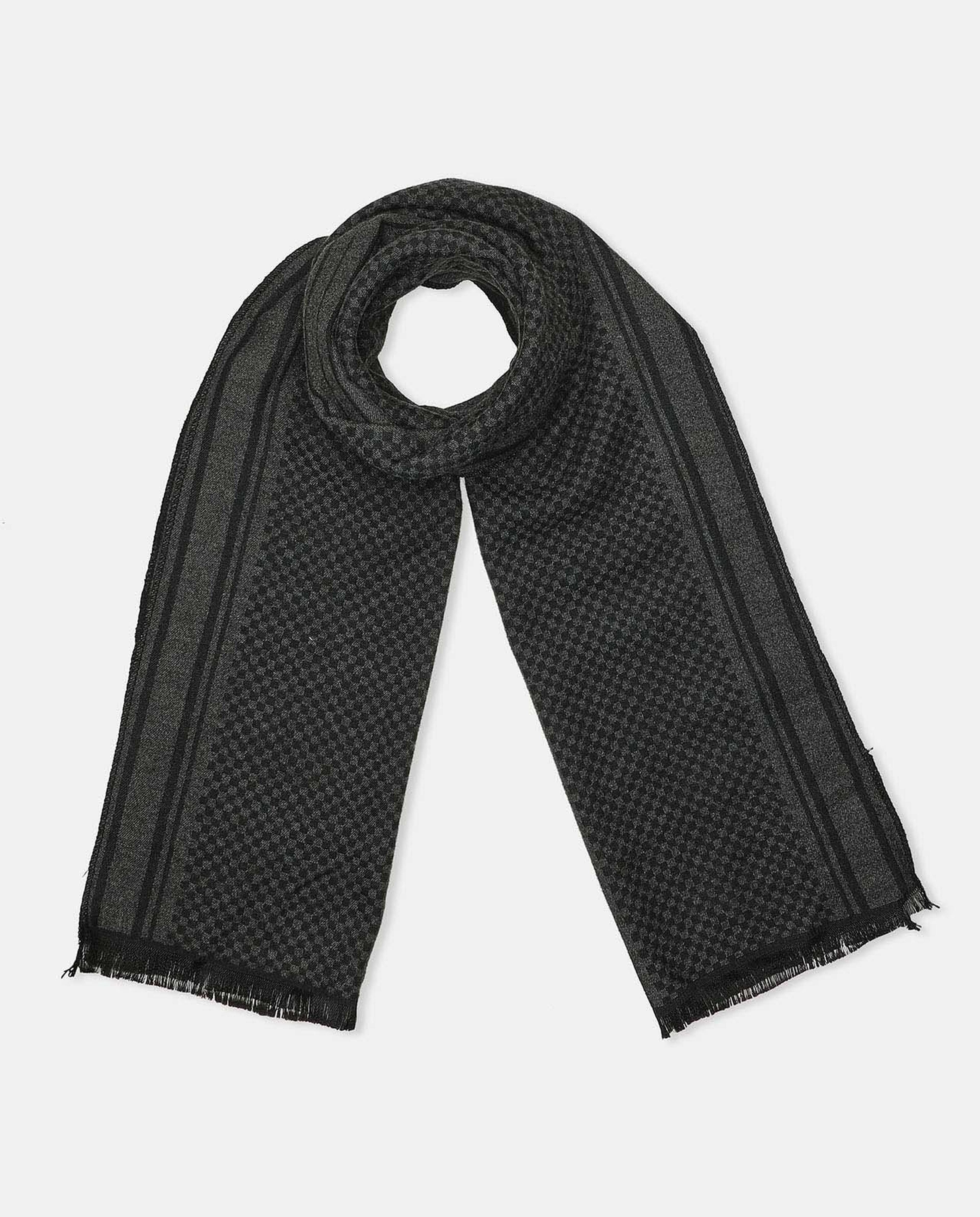 Checked Patterned Scarf