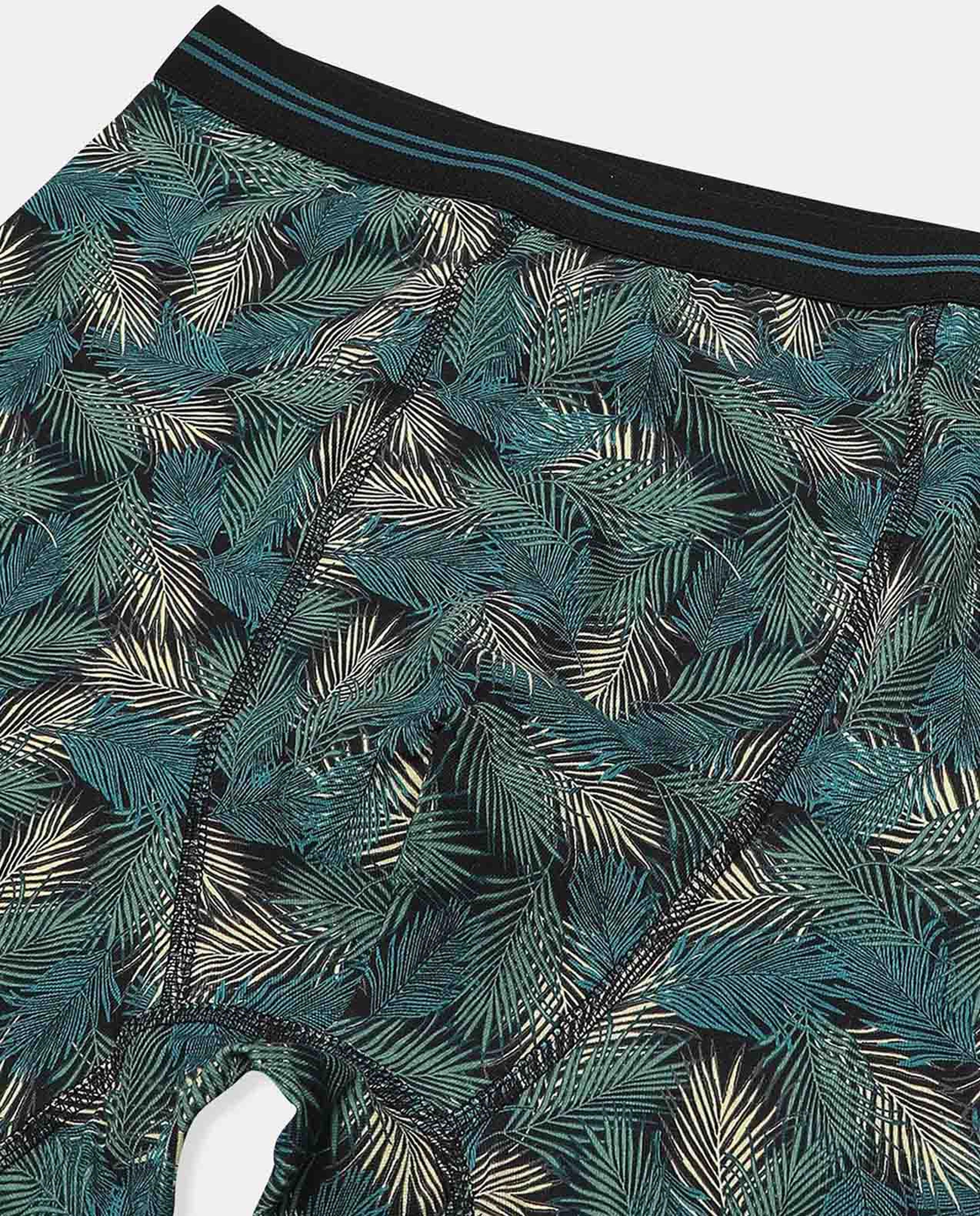 Tropical Printed Long Boxers