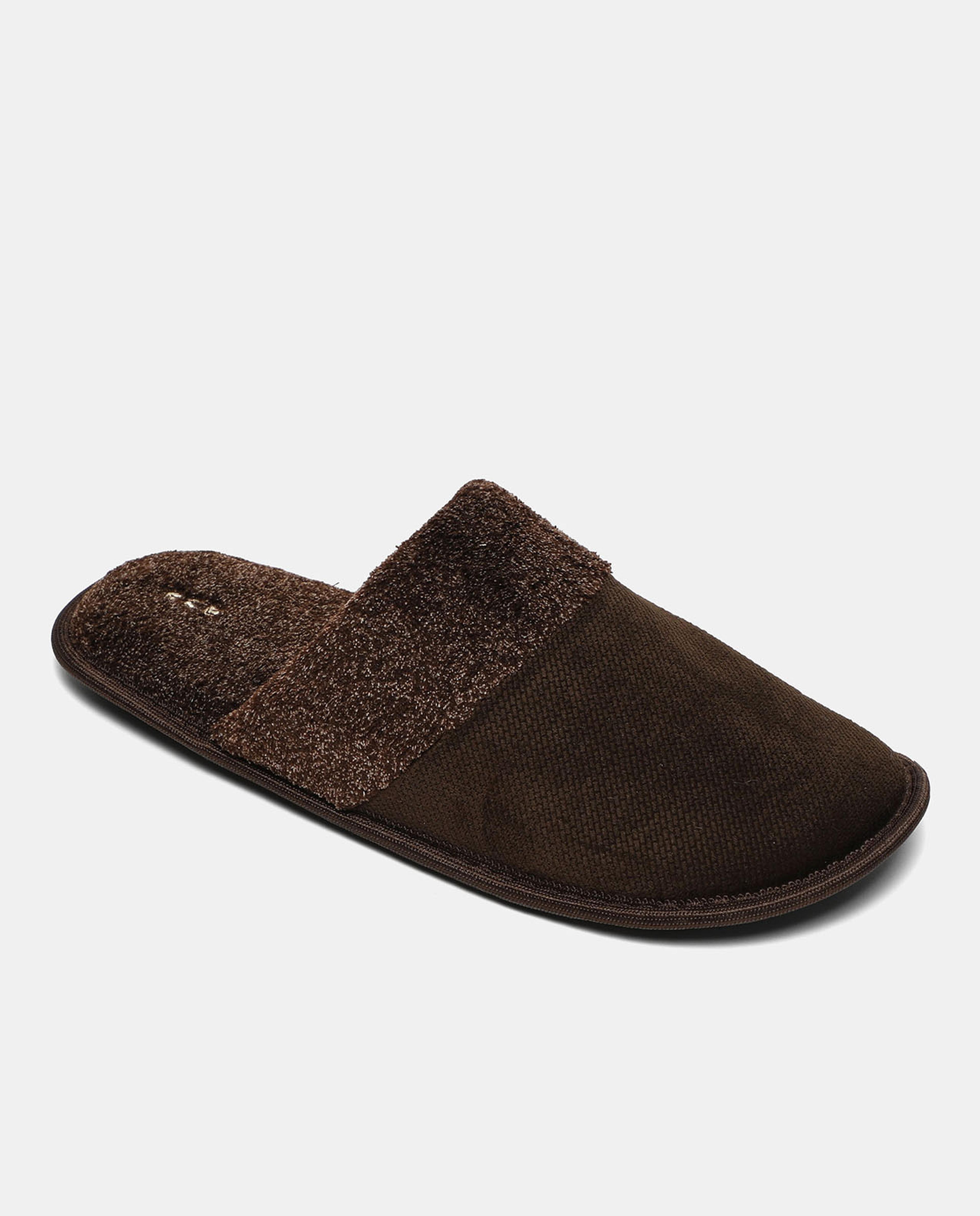 Solid Open Toe Indoor Slippers