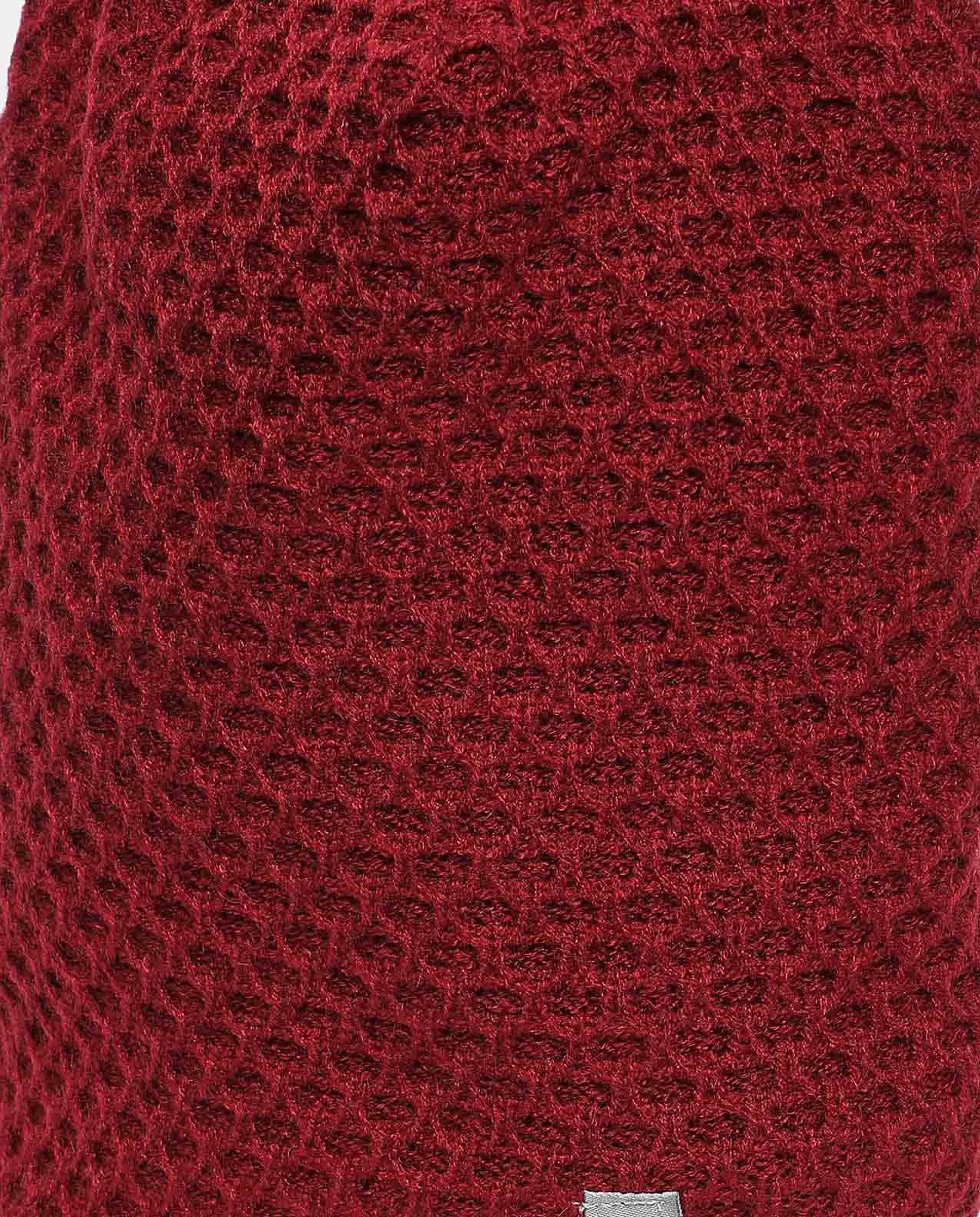 Self Design Knitted Beanie Cap