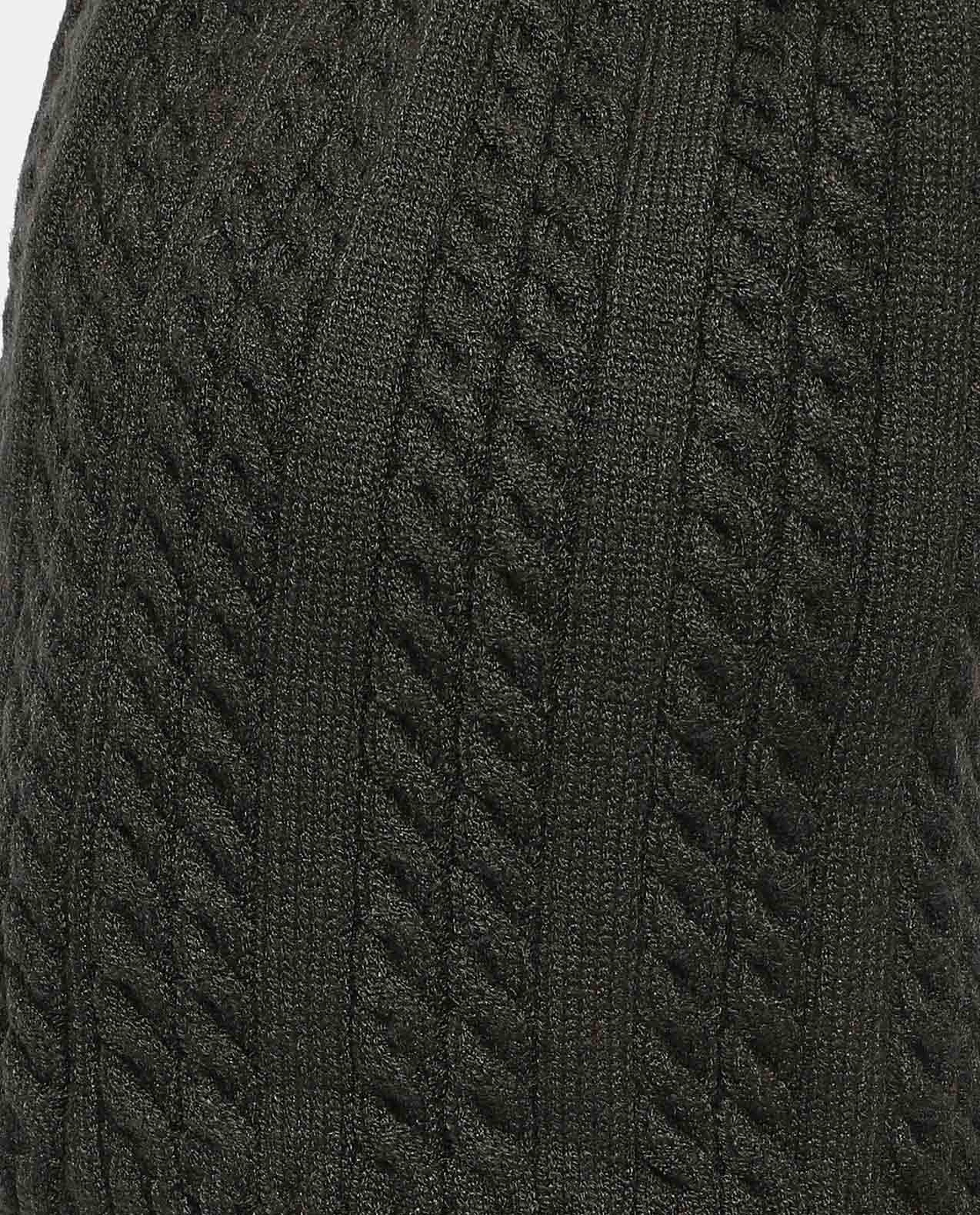 Self Design Knitted Beanie Cap