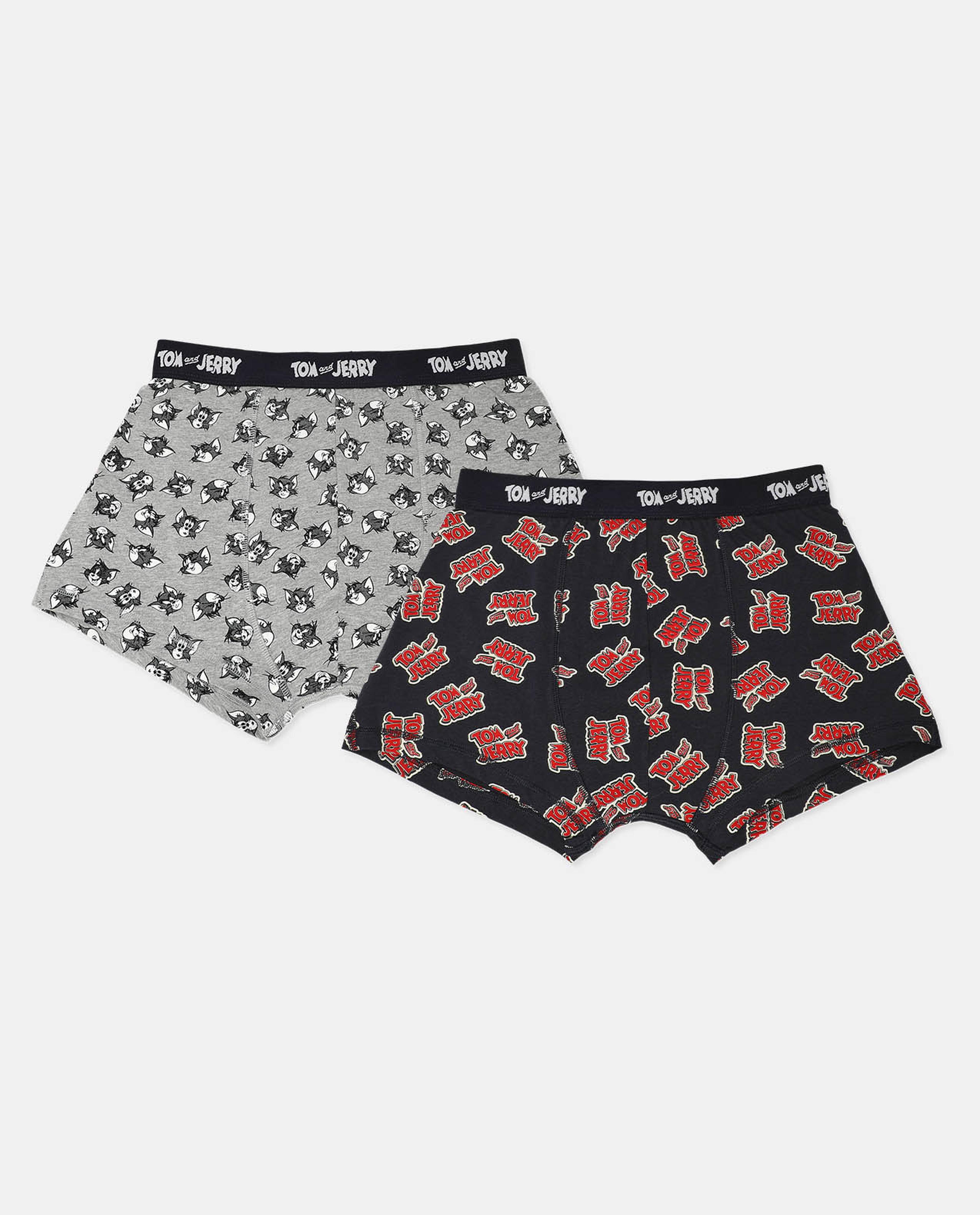 Pack of 2 Printed Trunks