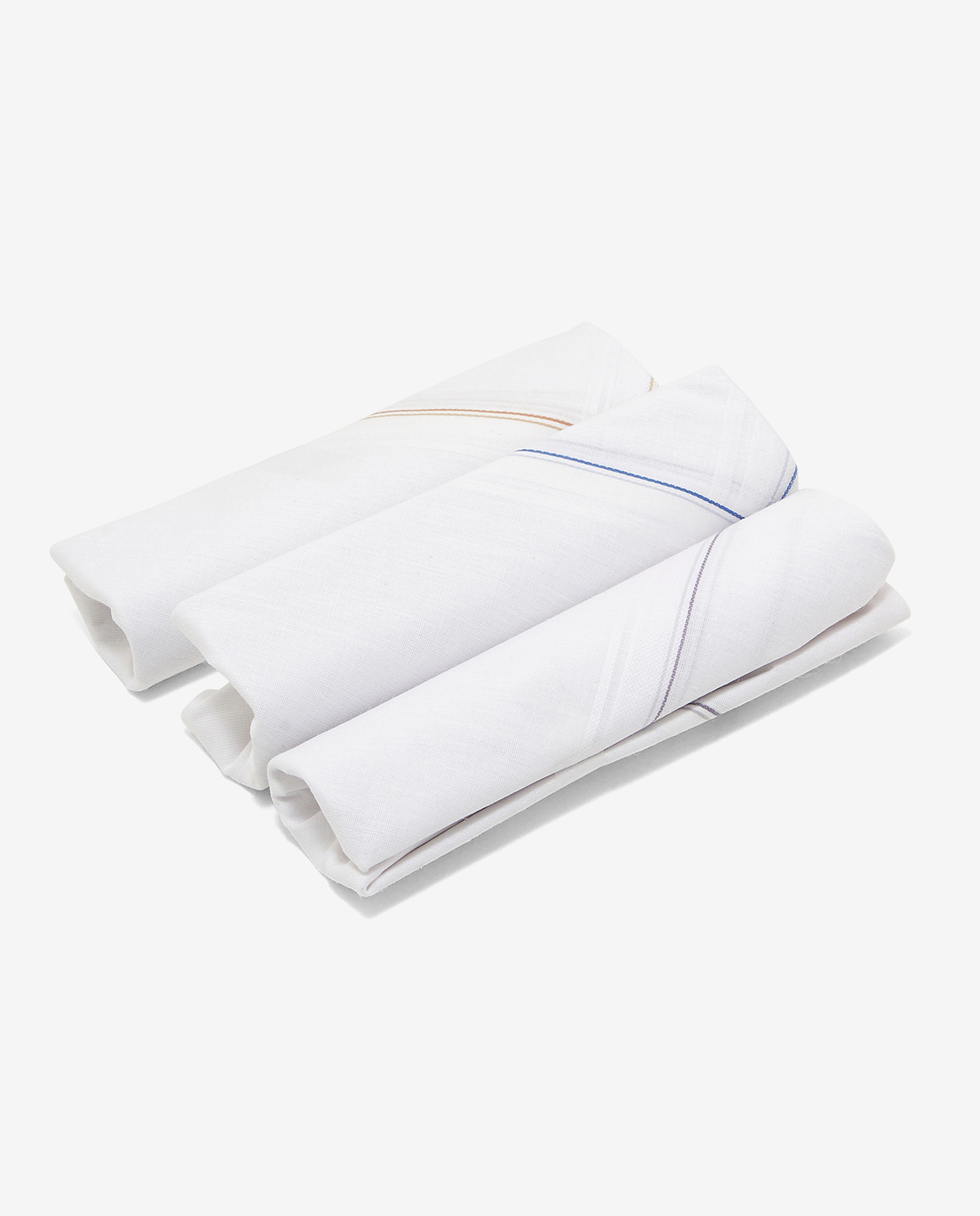 Pack of 3 Handkerchiefs