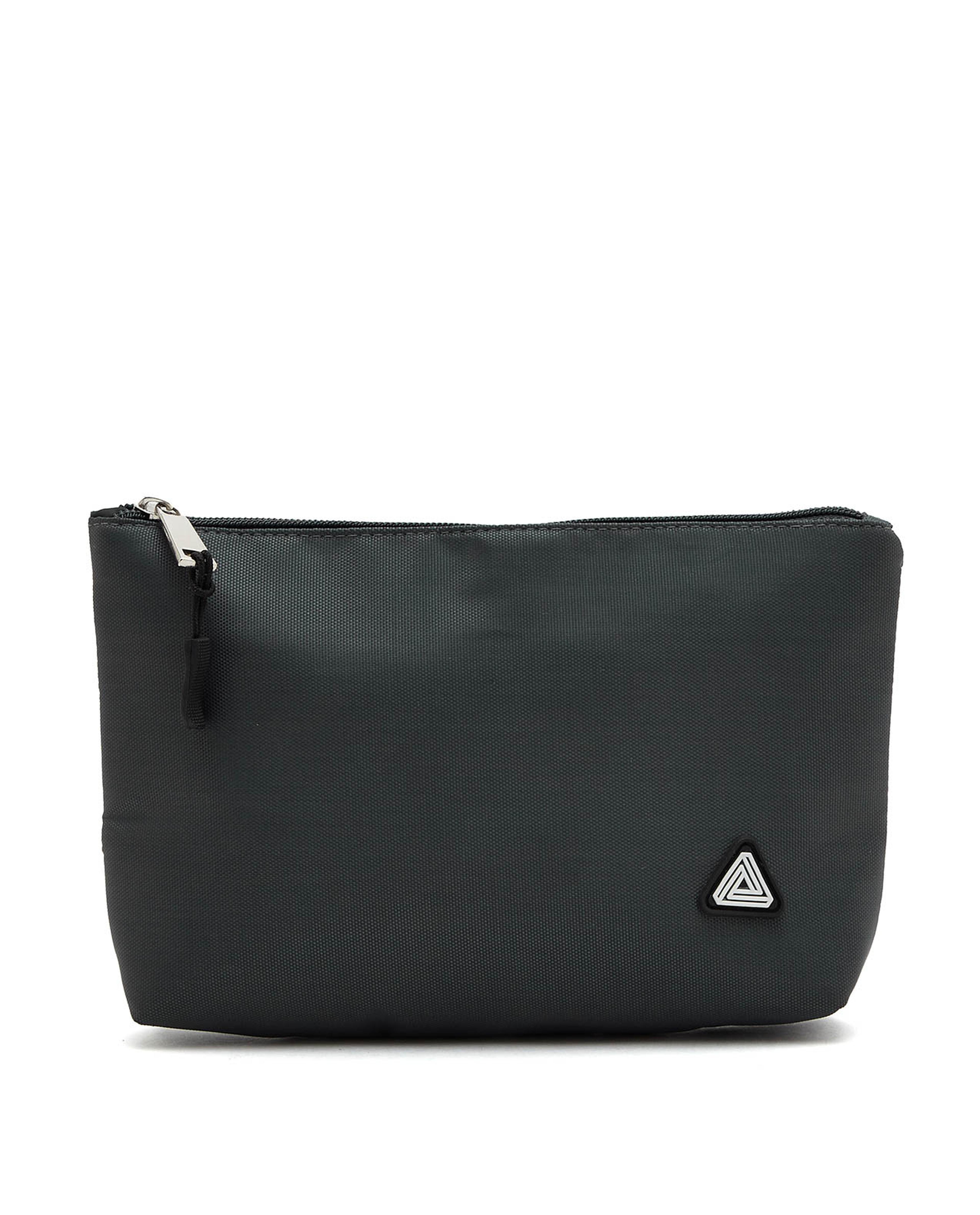 Solid Zippered Pouch