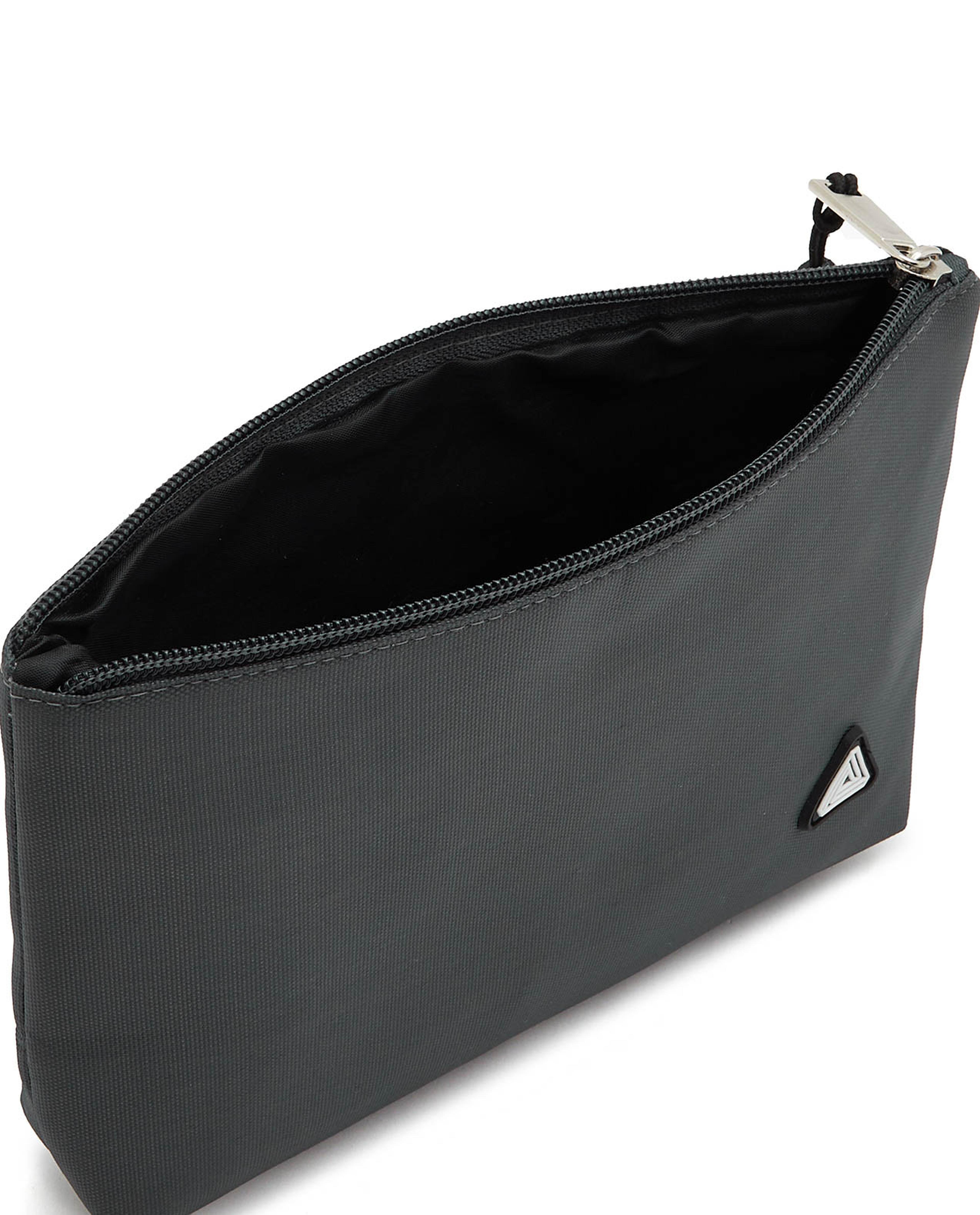 Solid Zippered Pouch