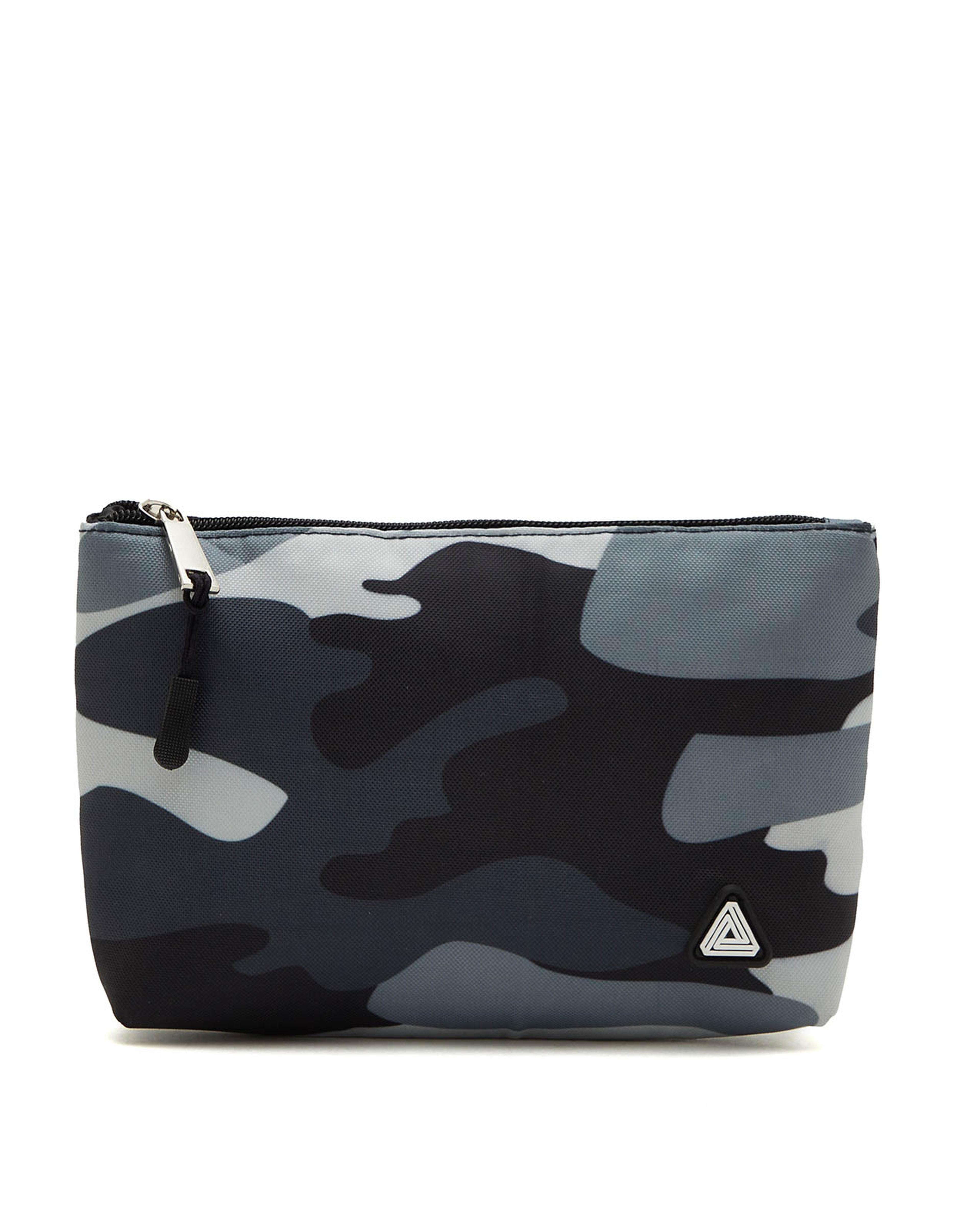 Solid Zippered Pouch