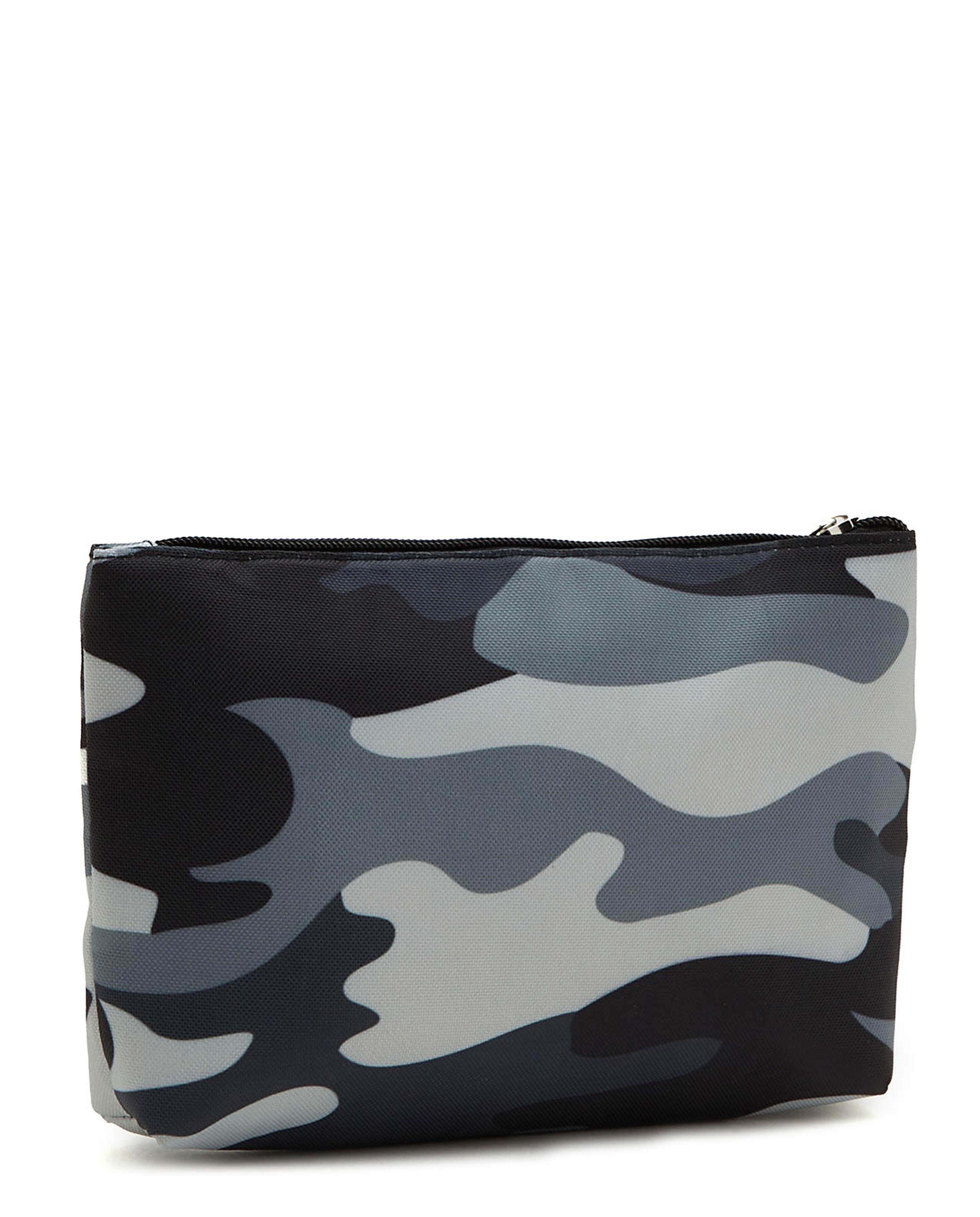 Solid Zippered Pouch