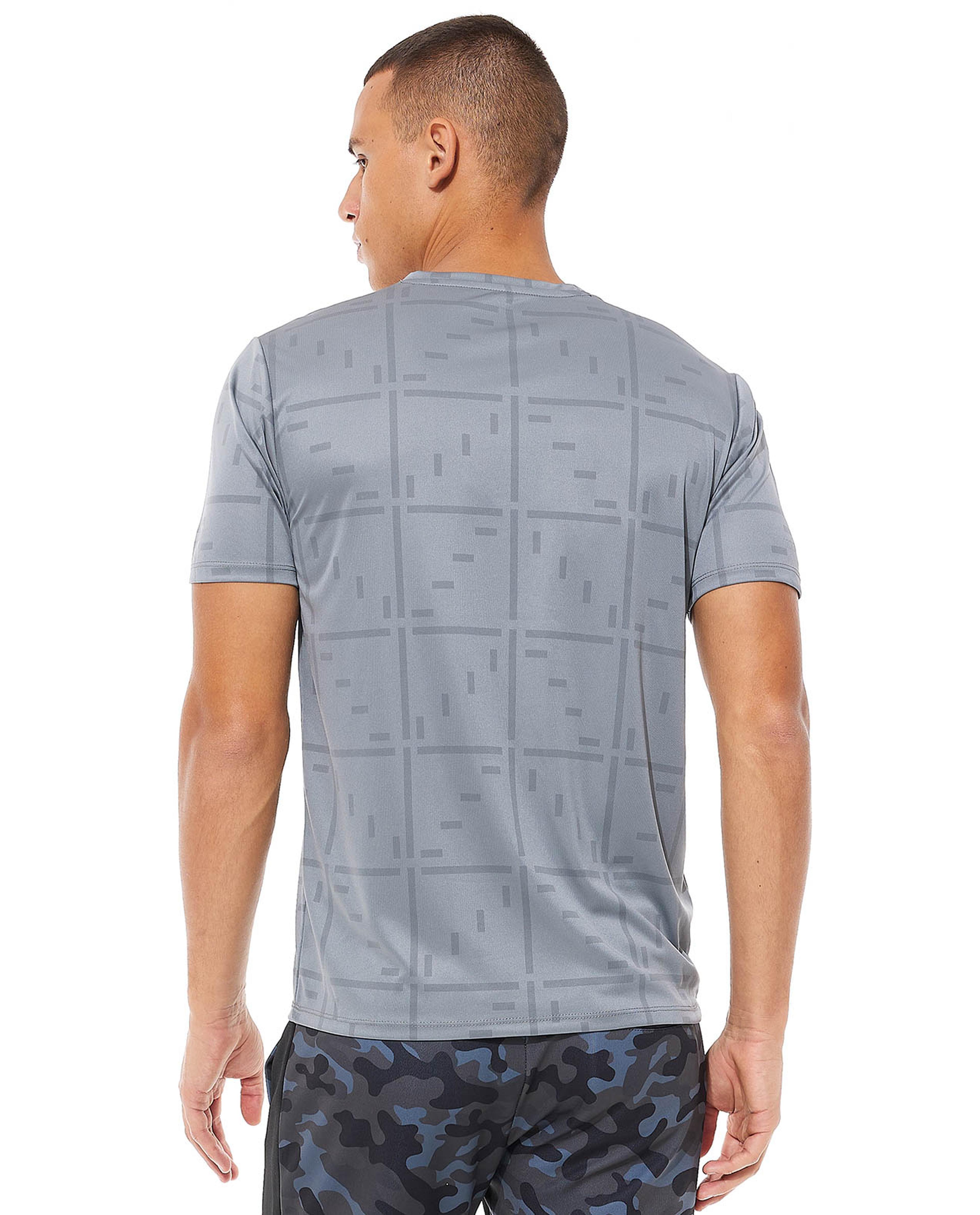 Printed T-Shirt with Crew Neck and Short Sleeves