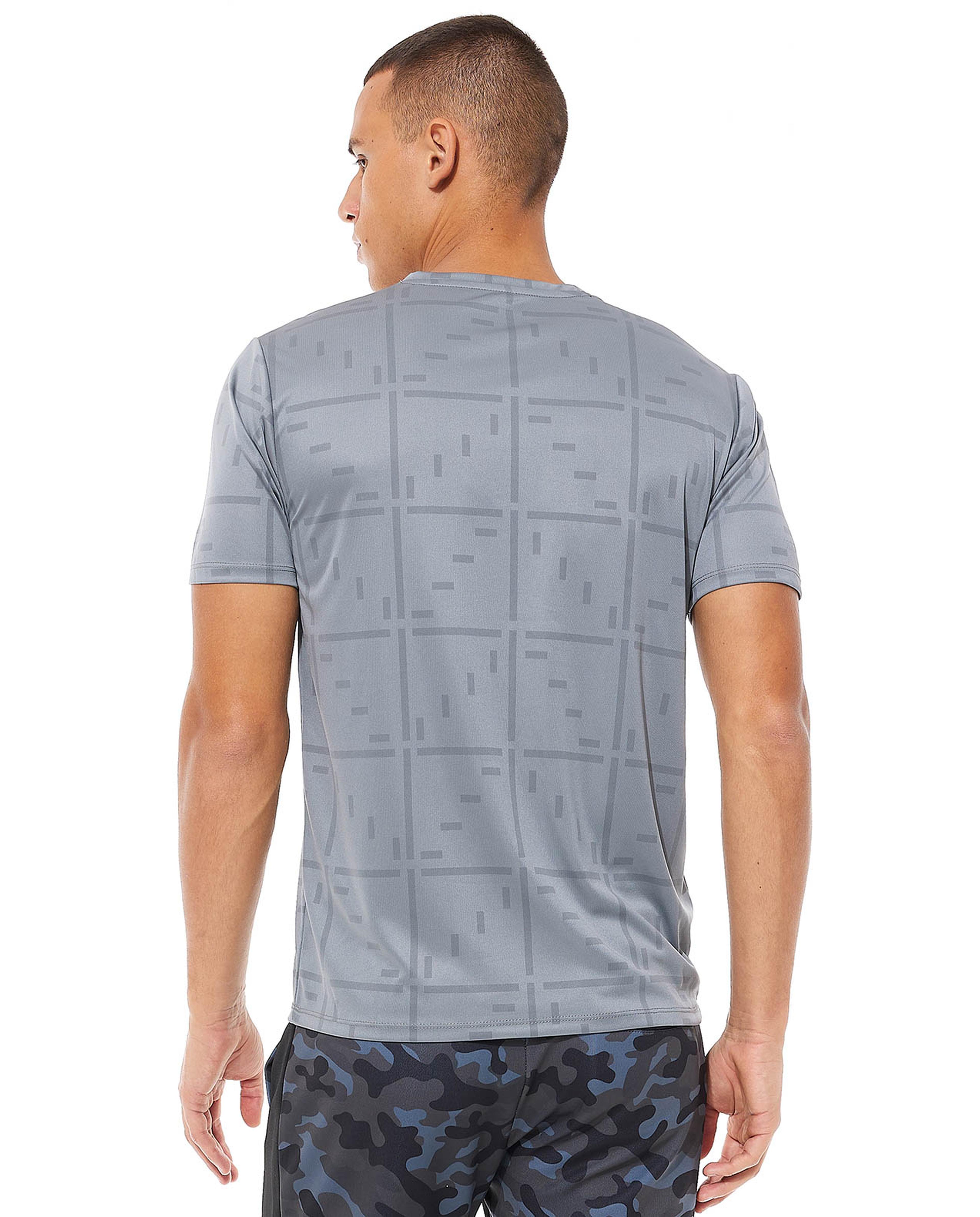 Printed T-Shirt with Crew Neck and Short Sleeves