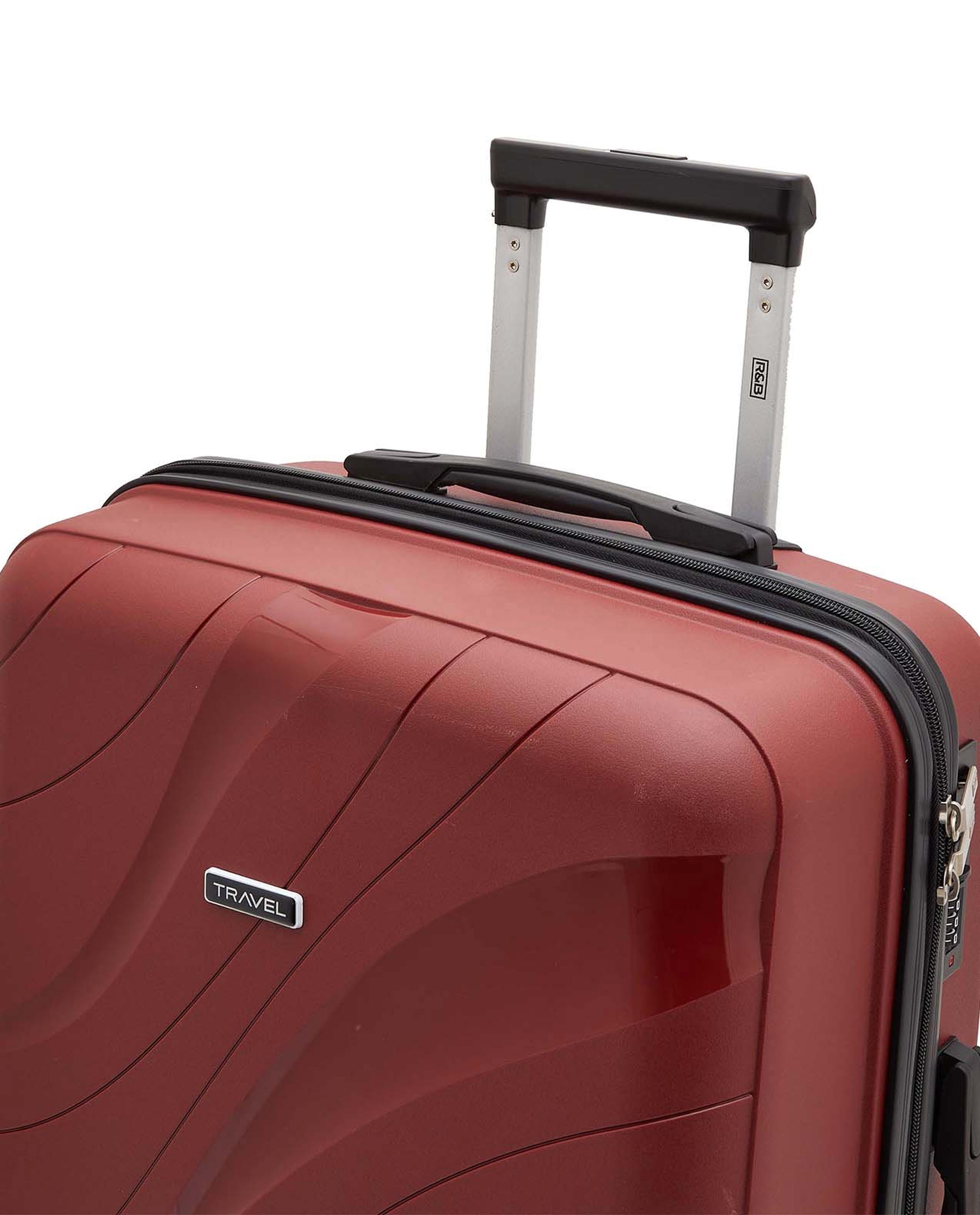 Textured Trolley Bag