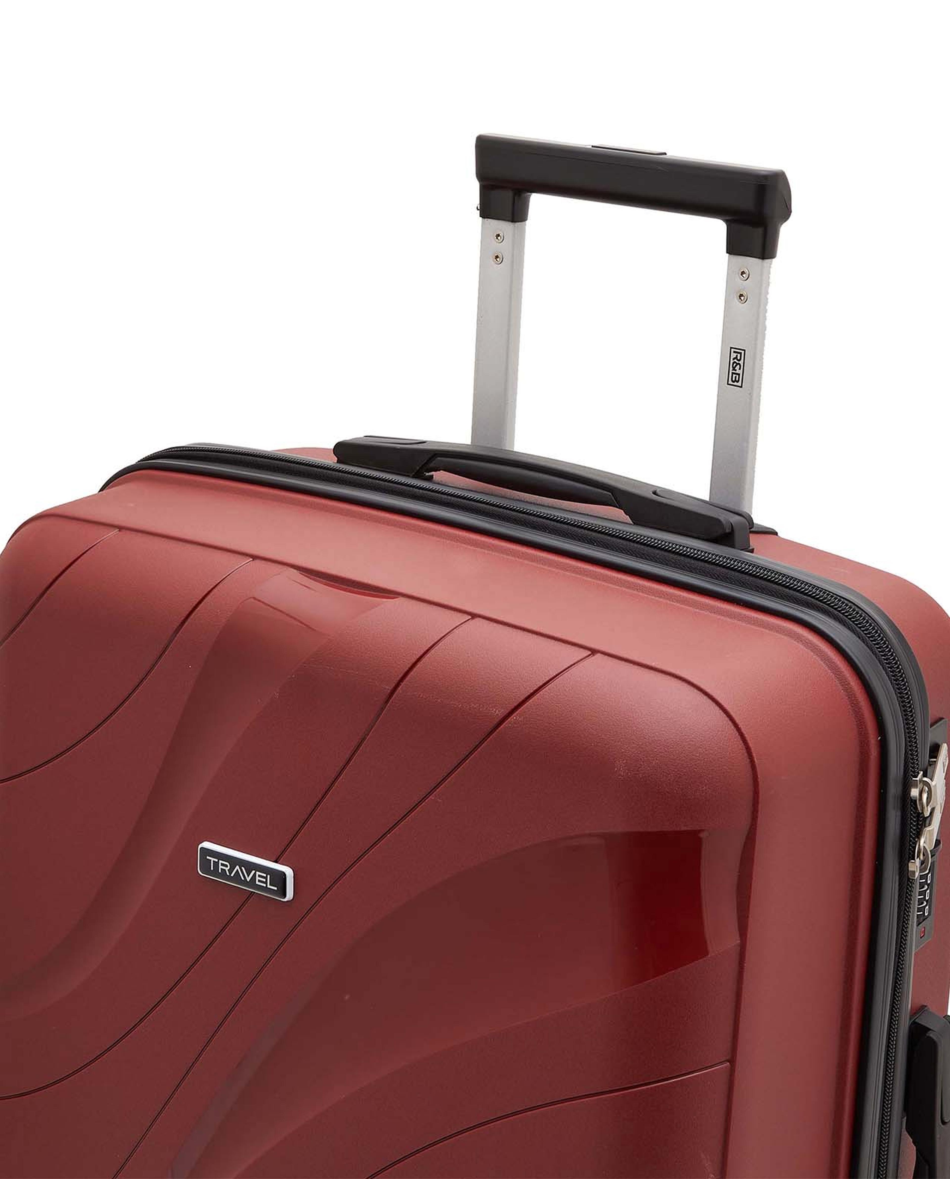 Textured Trolley Bag