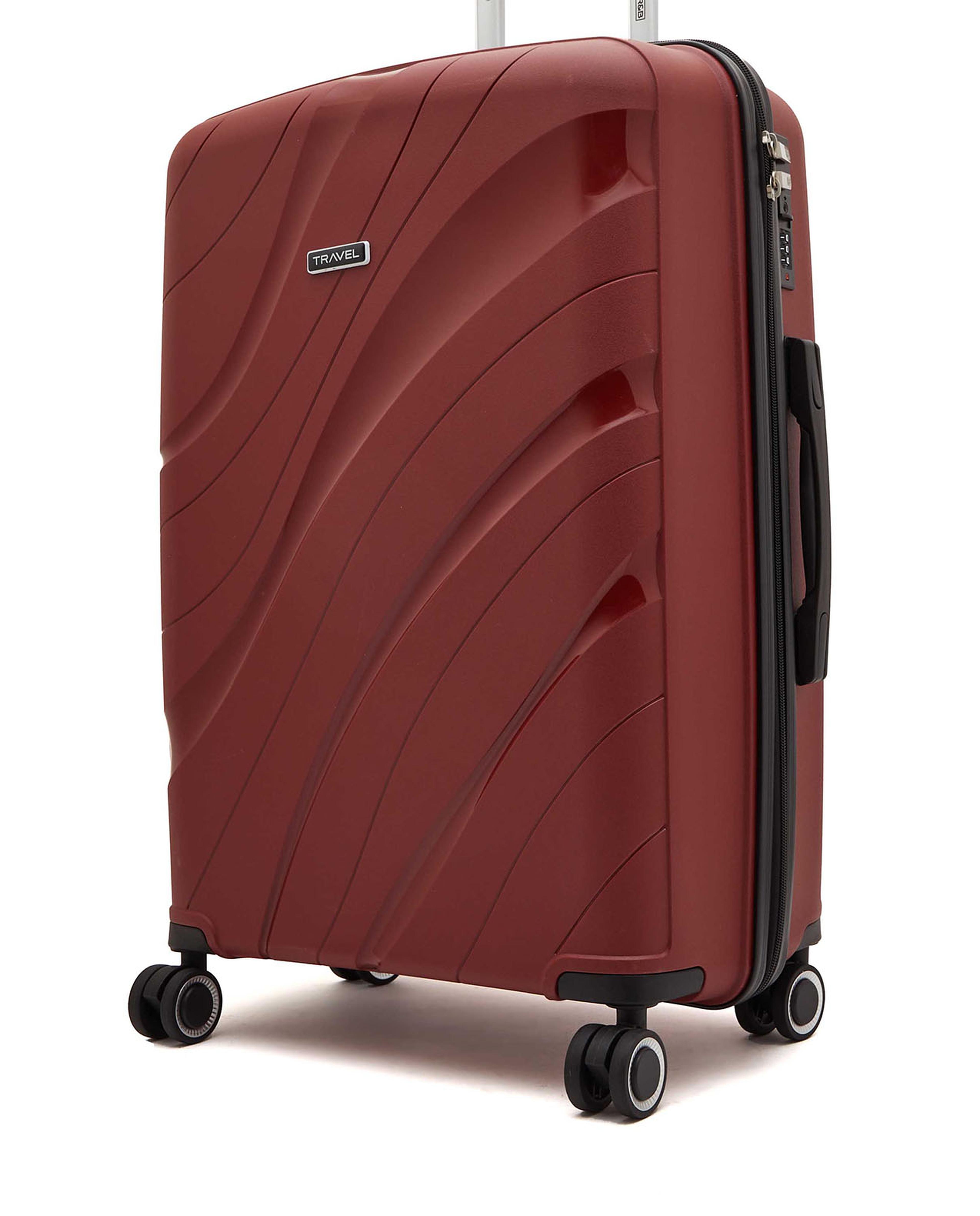 Textured Trolley Bag