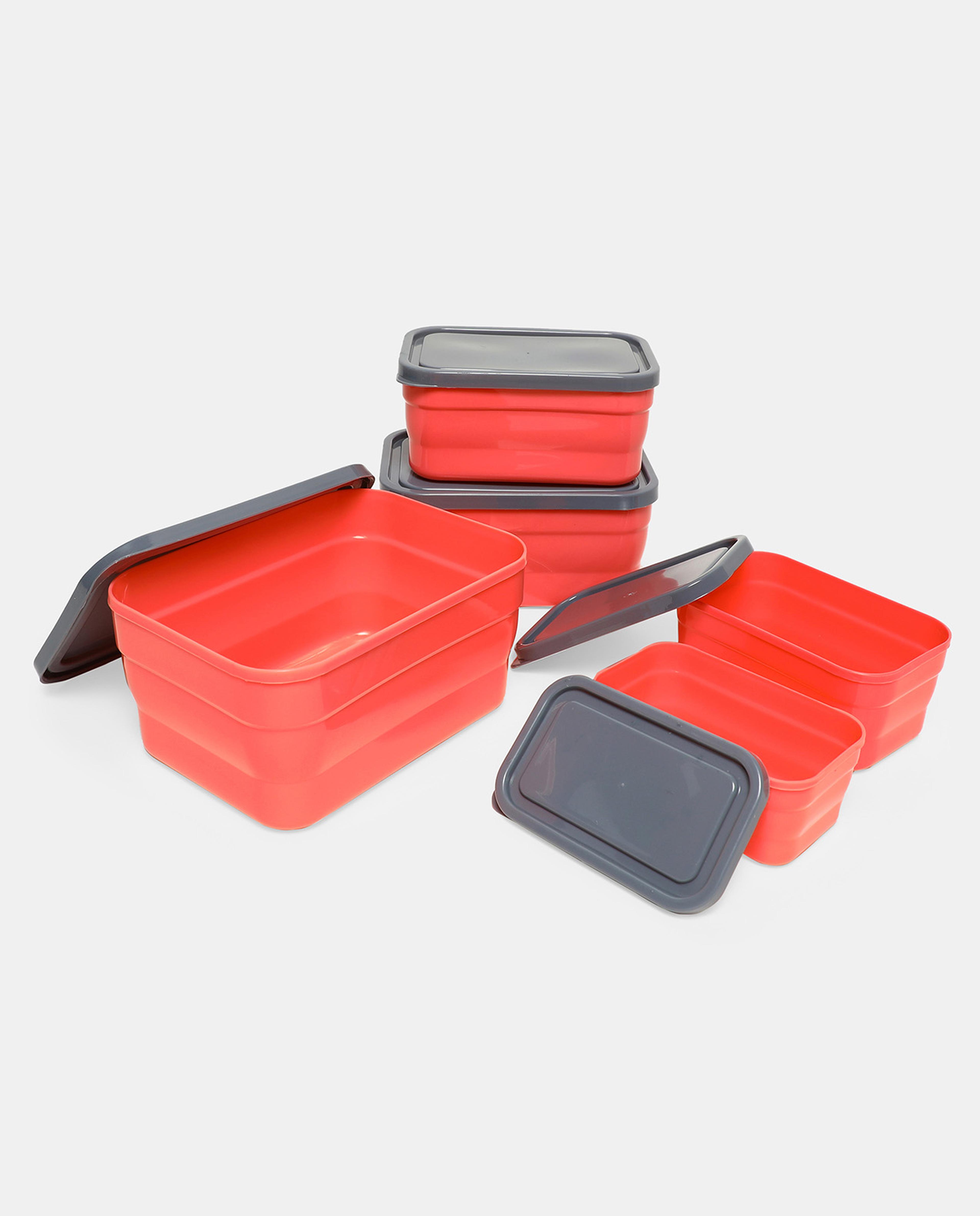 Set of 5 Rectangular Food Container