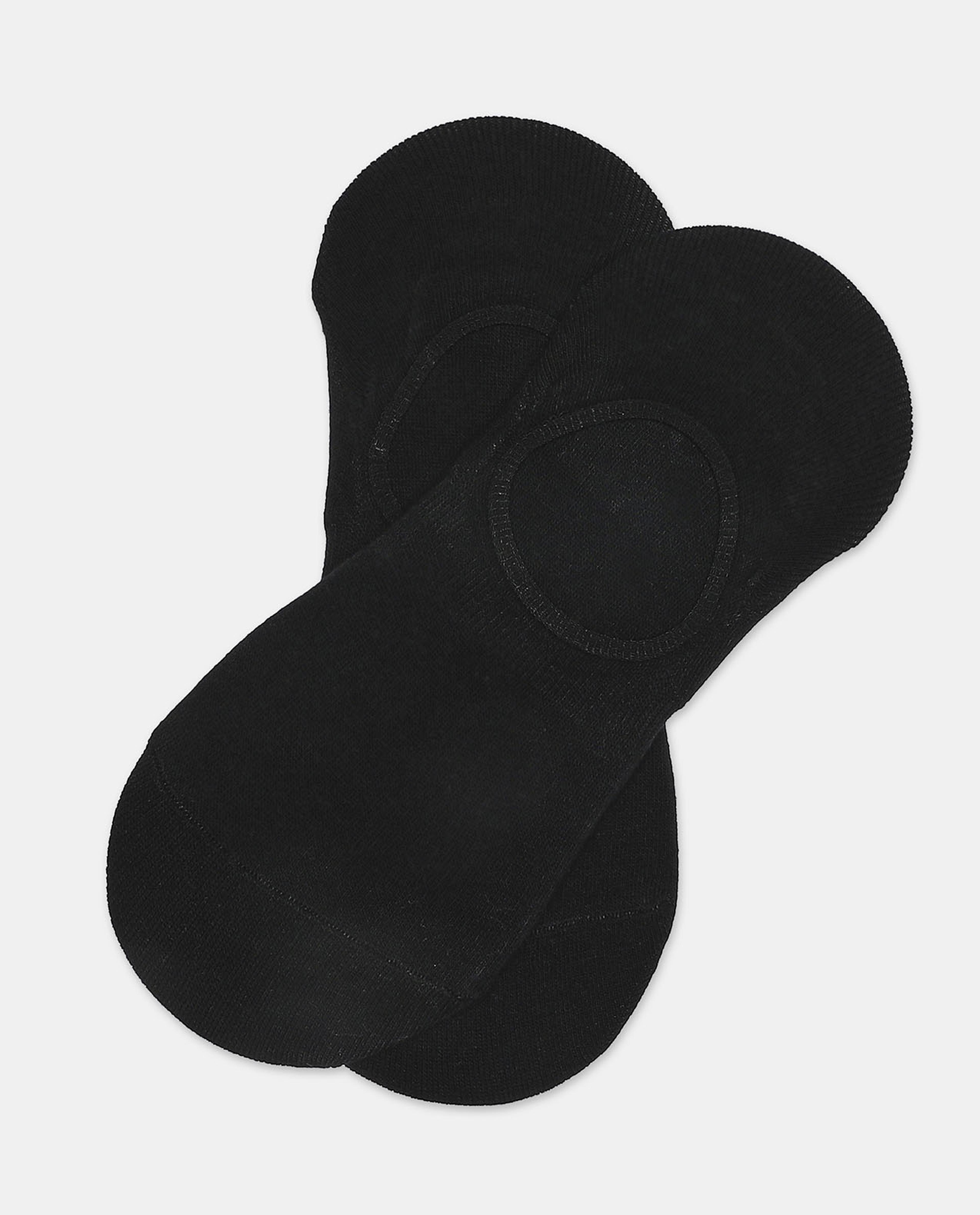 Pack Of 3 Solid Invisible Socks