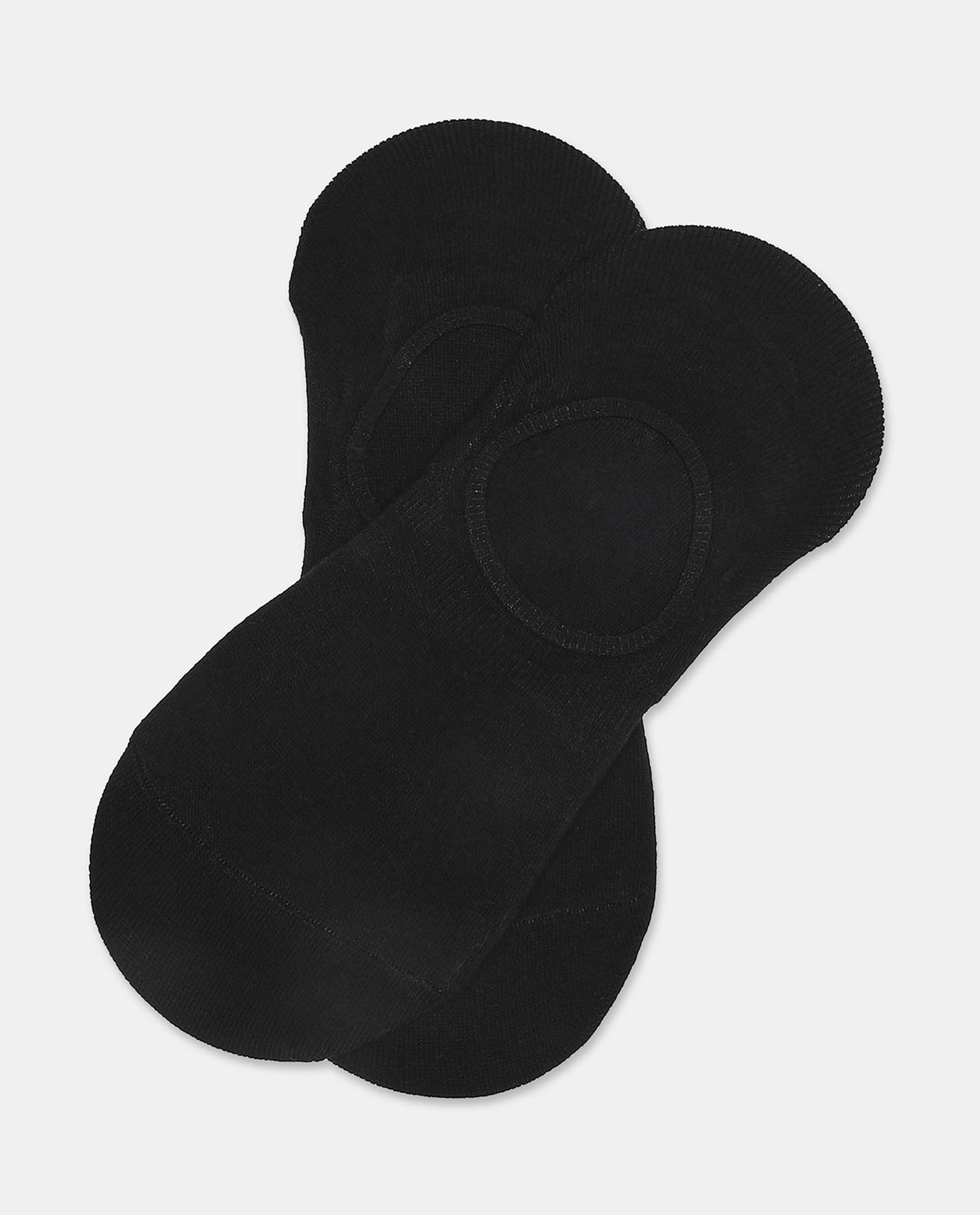 Pack Of 3 Solid Invisible Socks