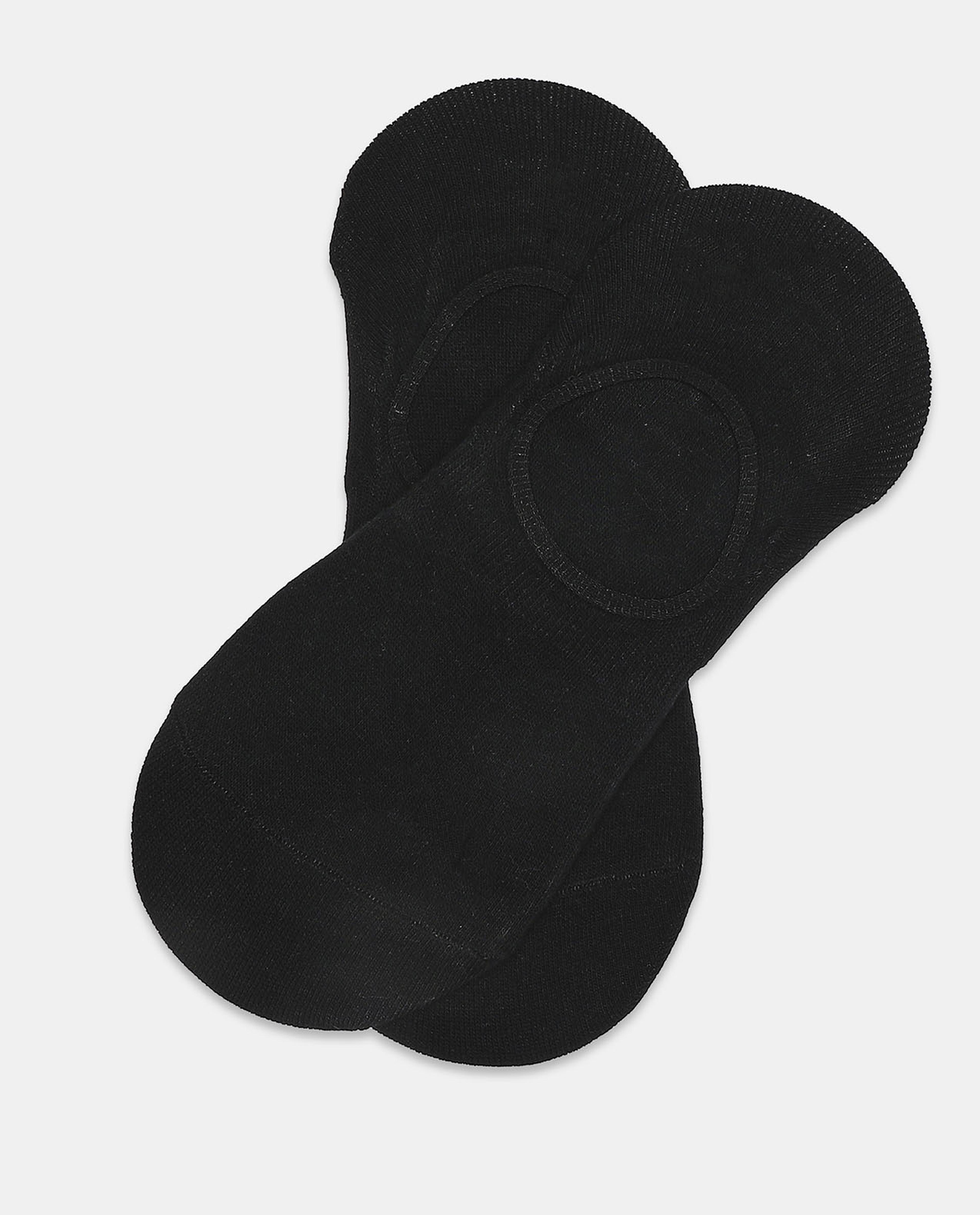 Pack Of 3 Solid Invisible Socks