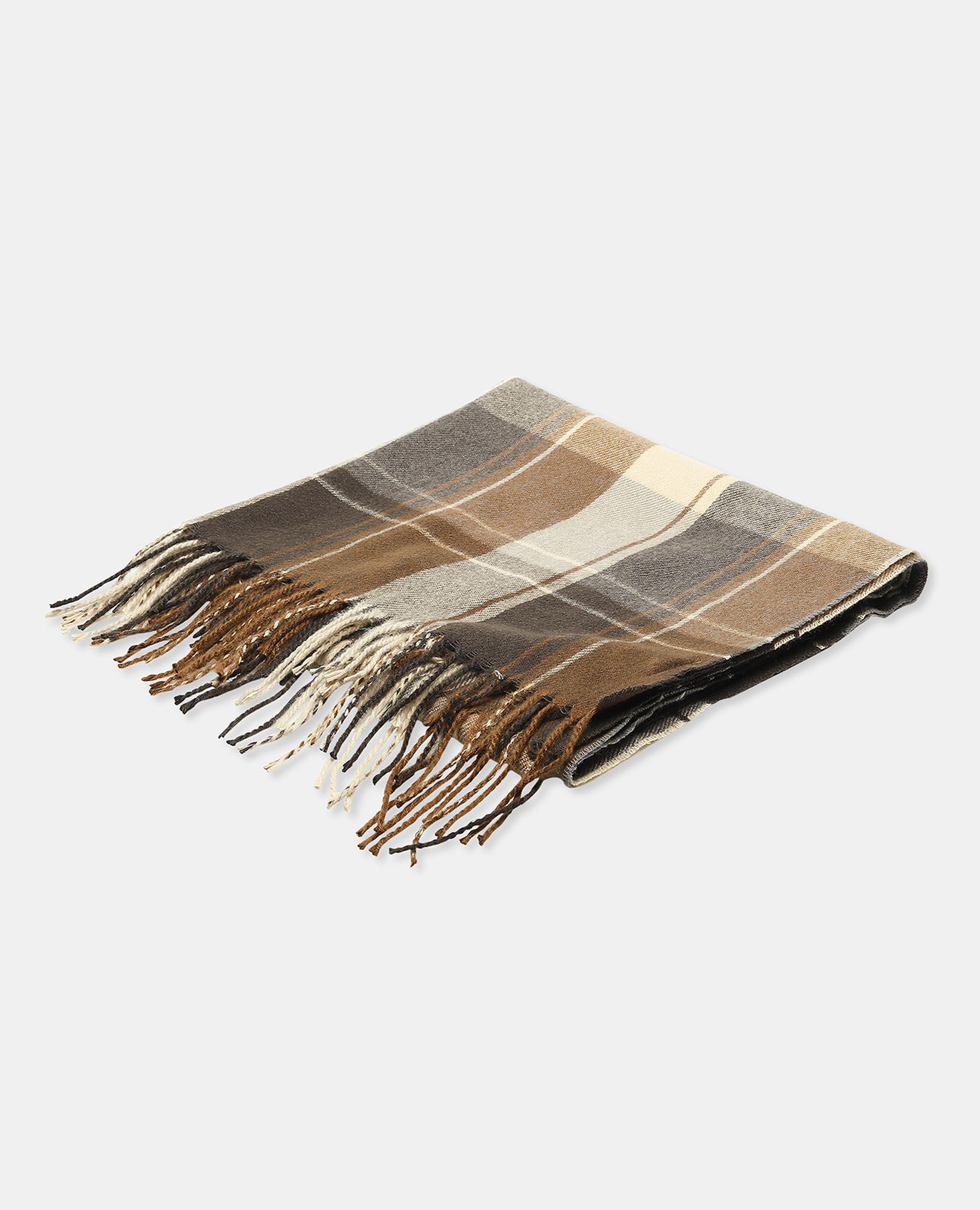 Checked Patterned Scarf