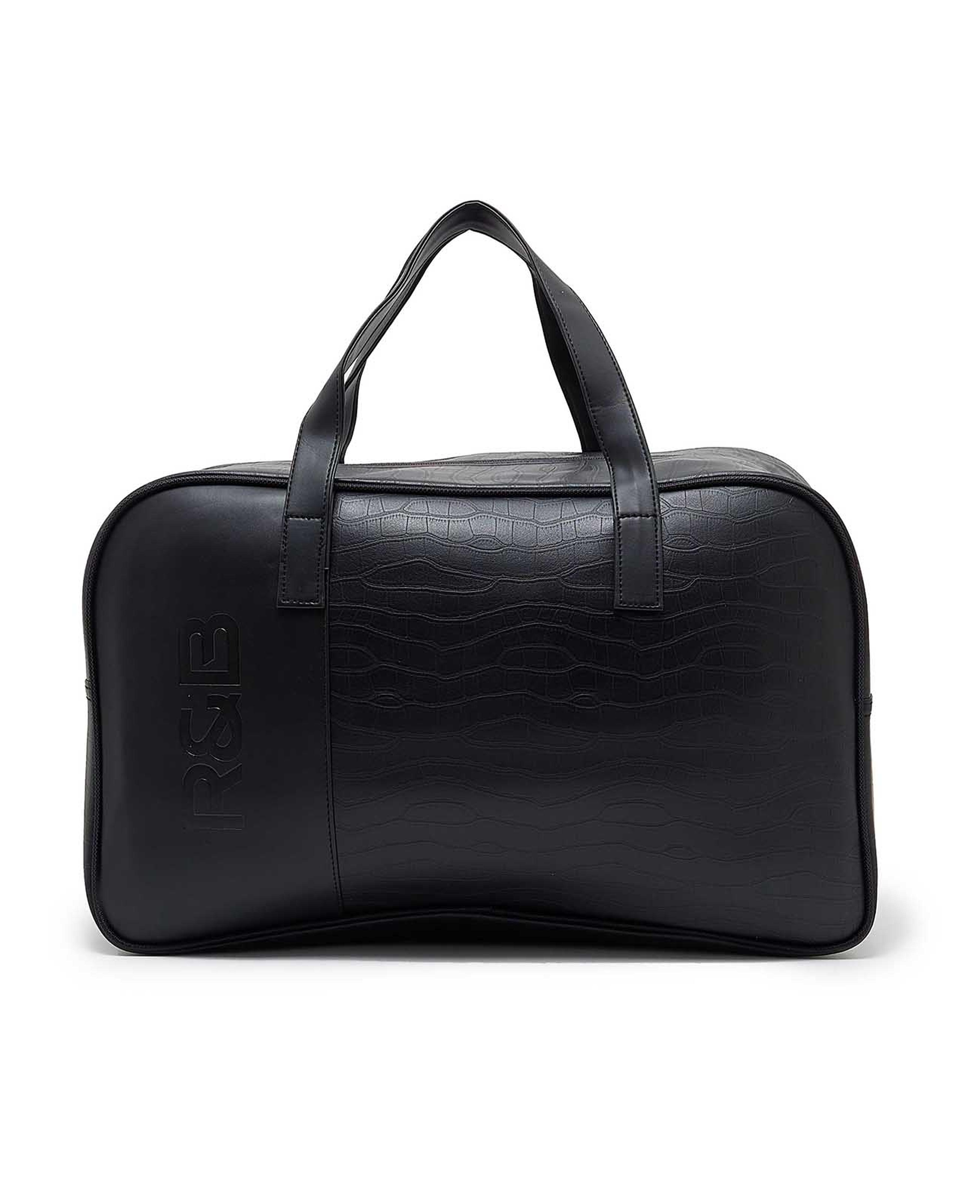 Textured Duffel Bag