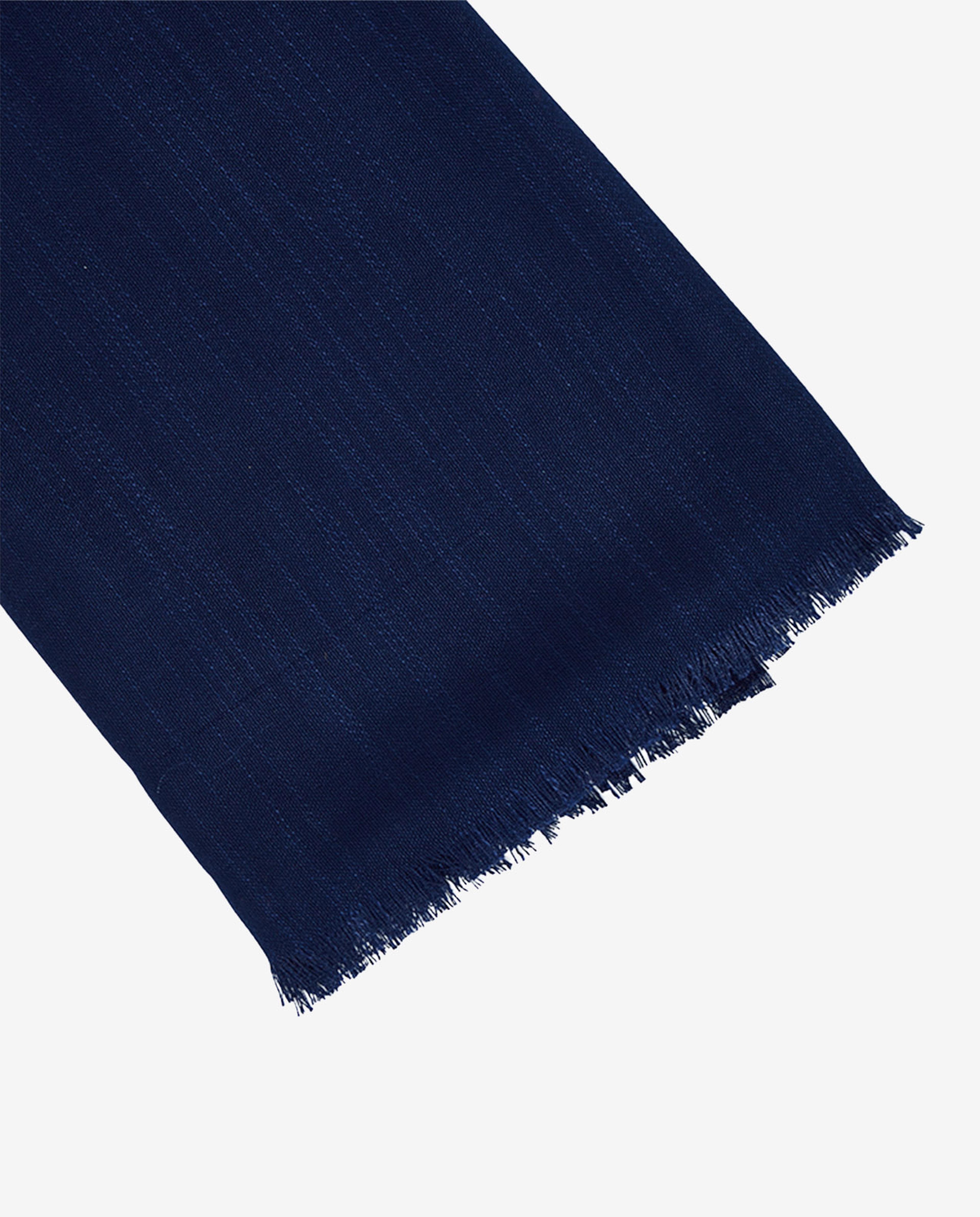 Navy Solid Viscose Scarves