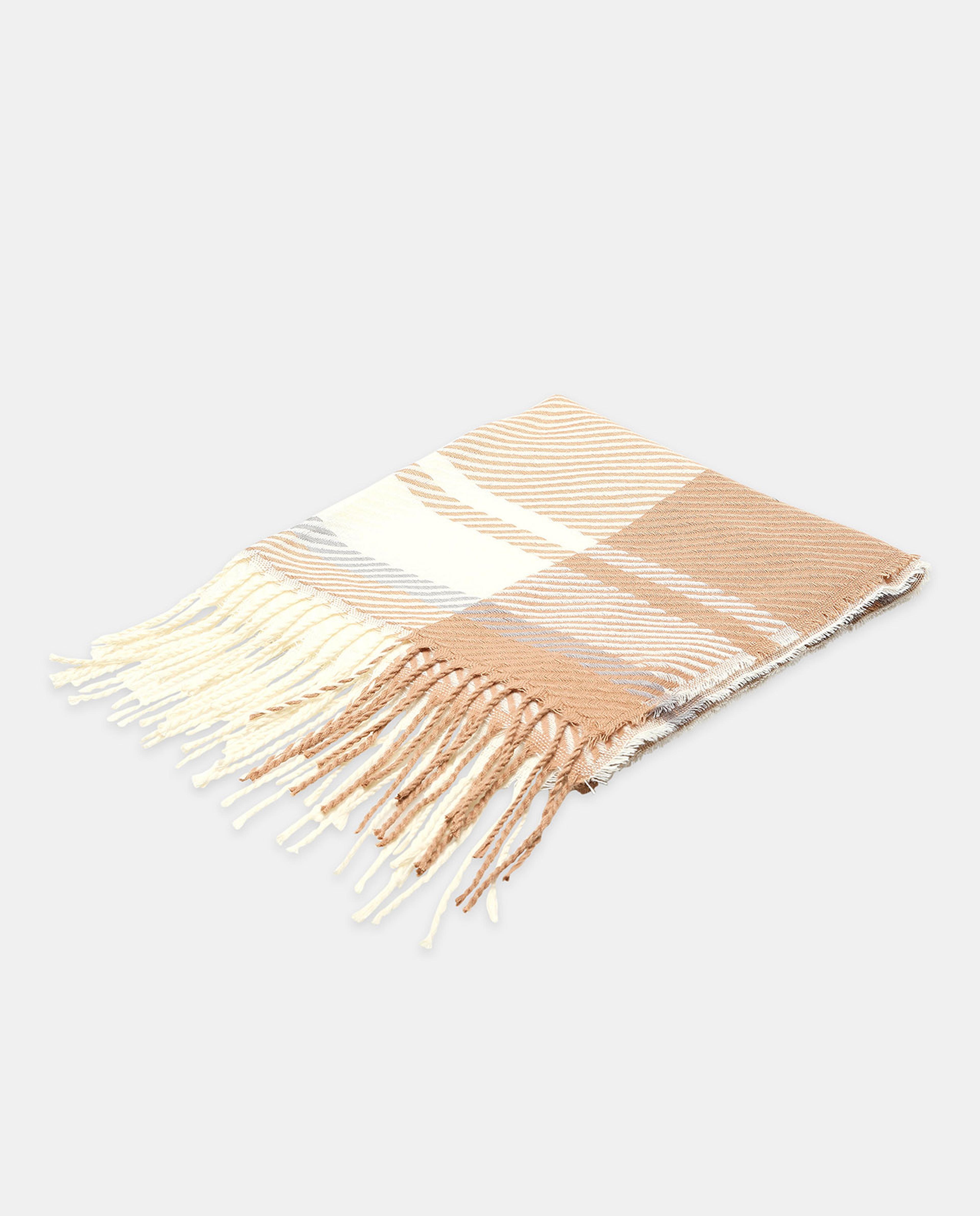 Checked Patterned Scarf
