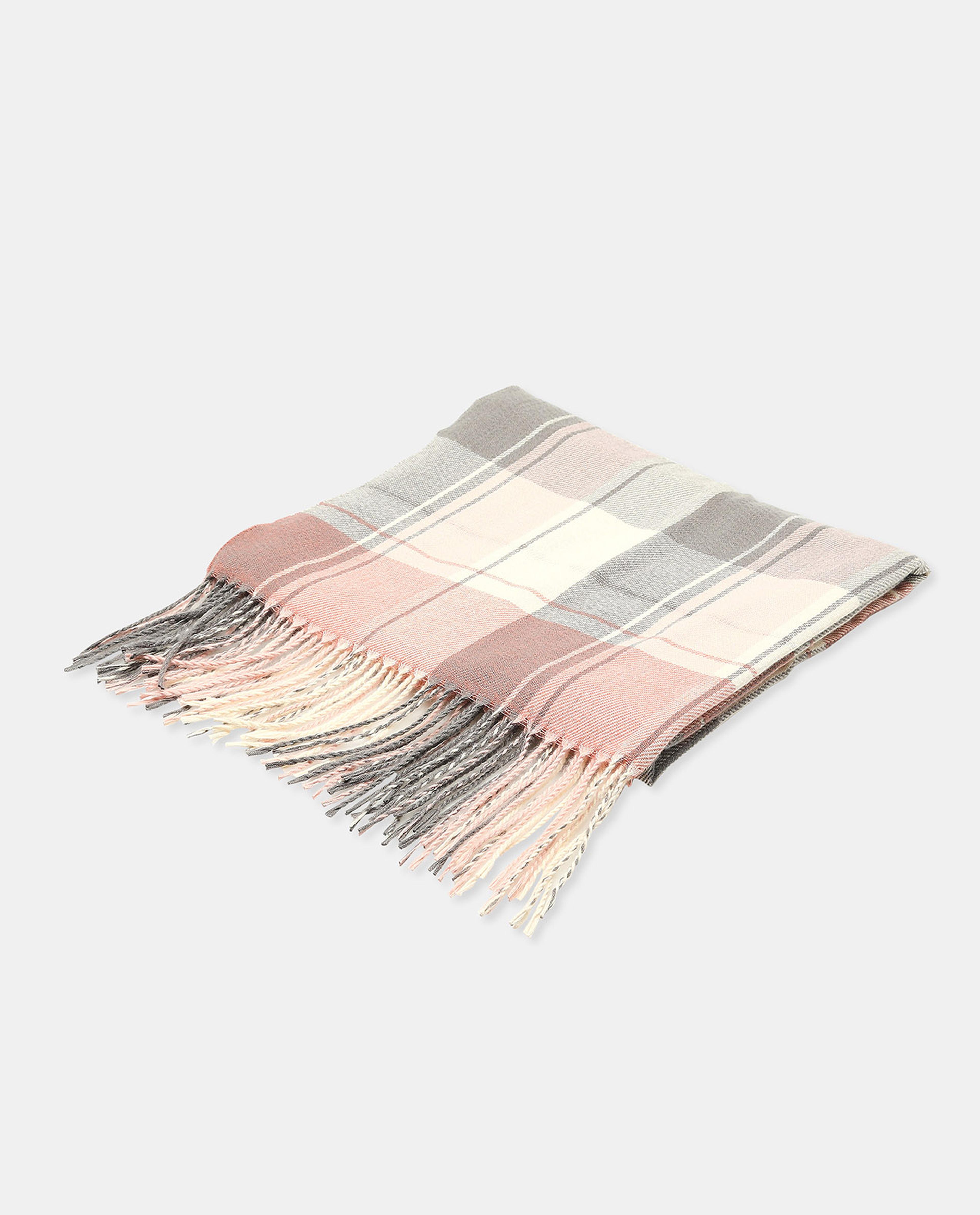 Checked Patterned Scarf