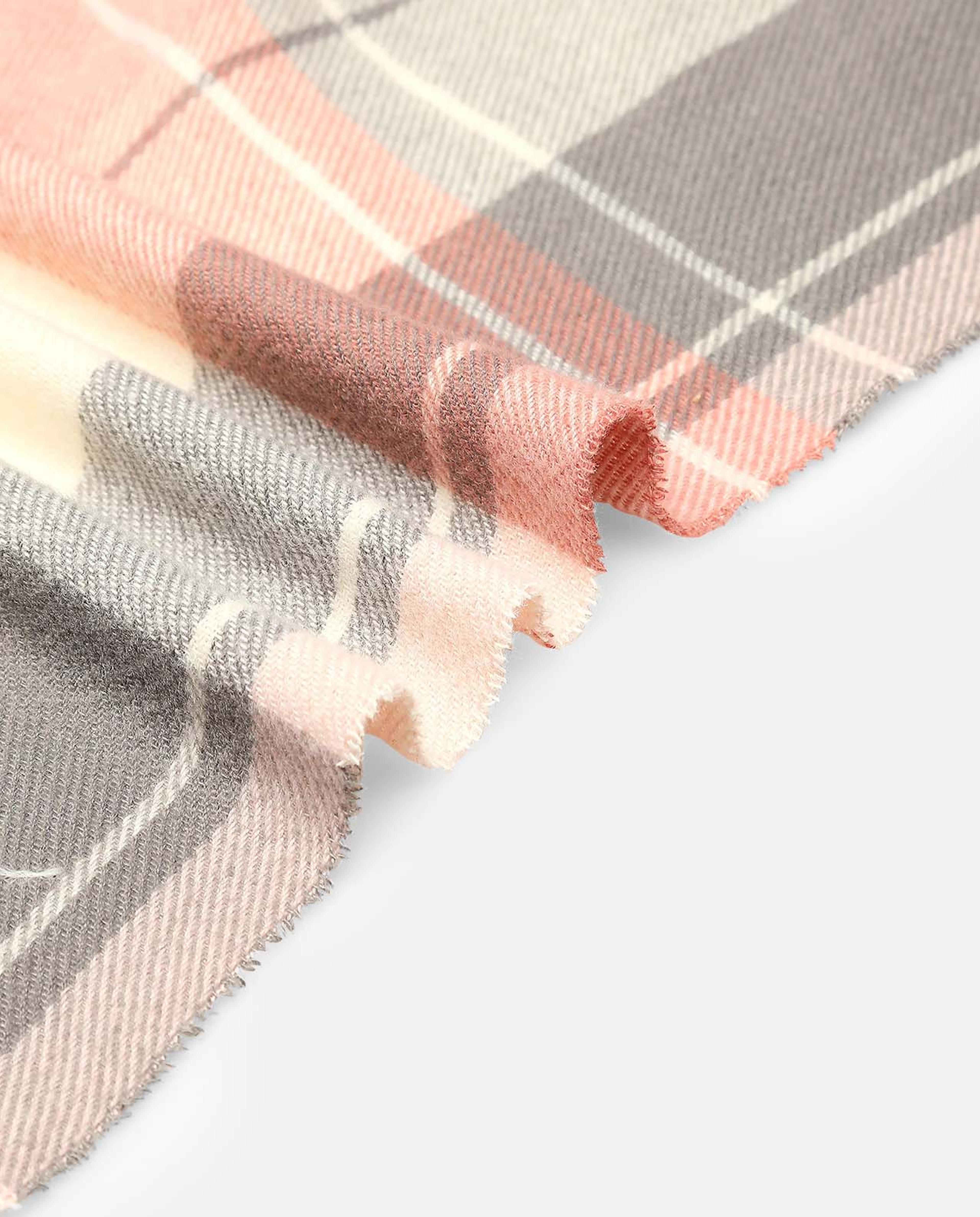 Checked Patterned Scarf