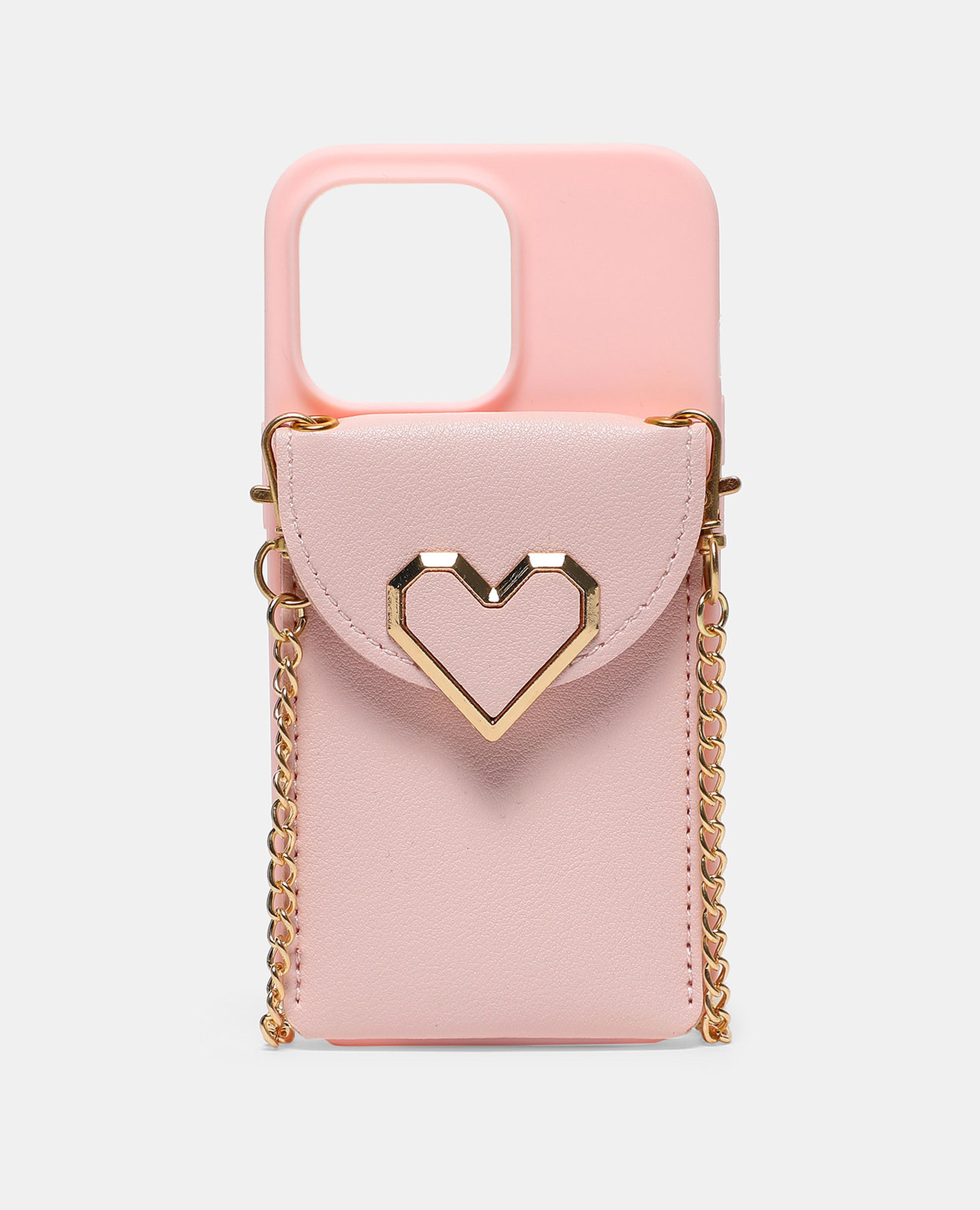 Iphone Case with Chain Detail & Flap