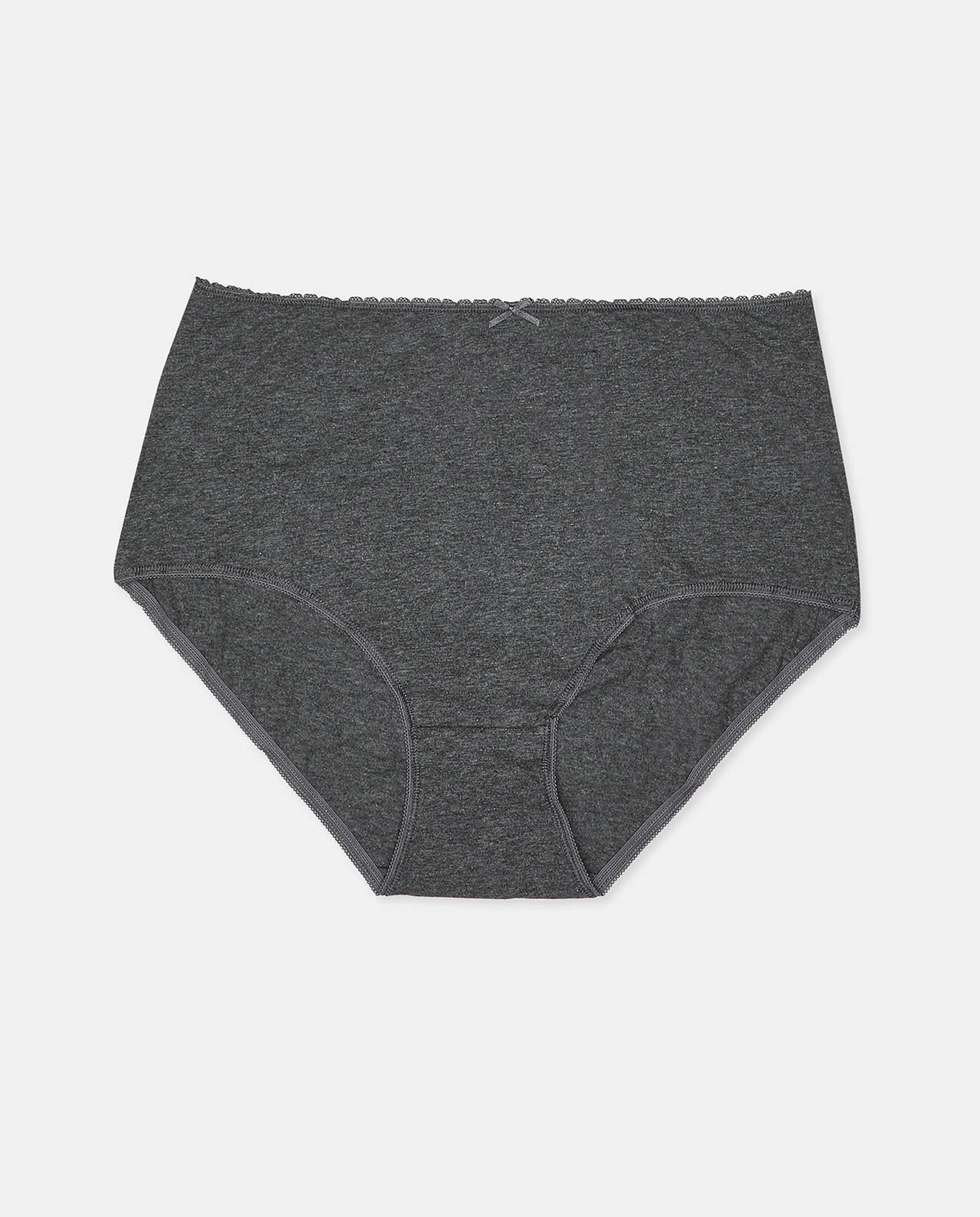 Pack of 5 Solid Hipster Briefs