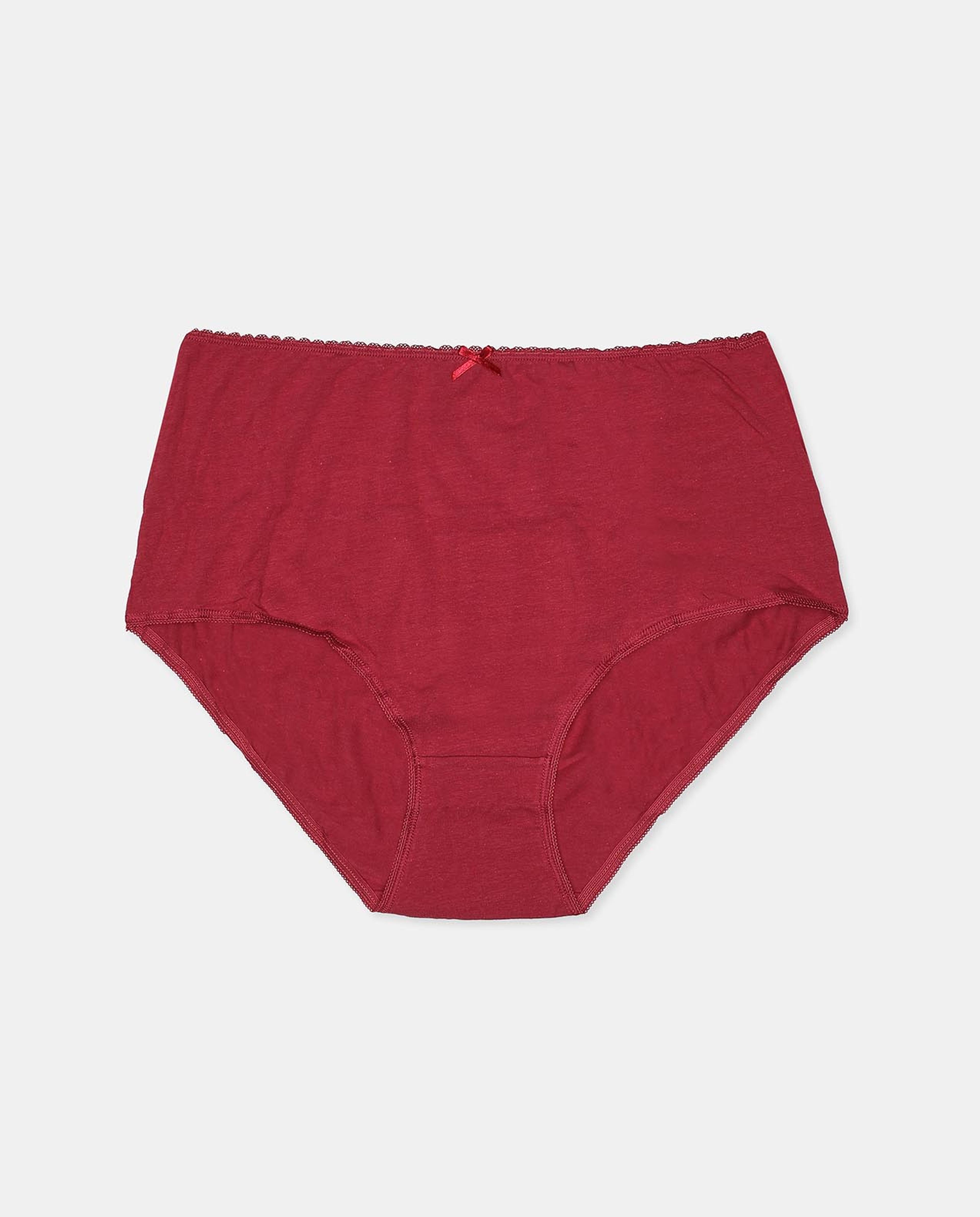 Pack of 5 Solid Hipster Briefs